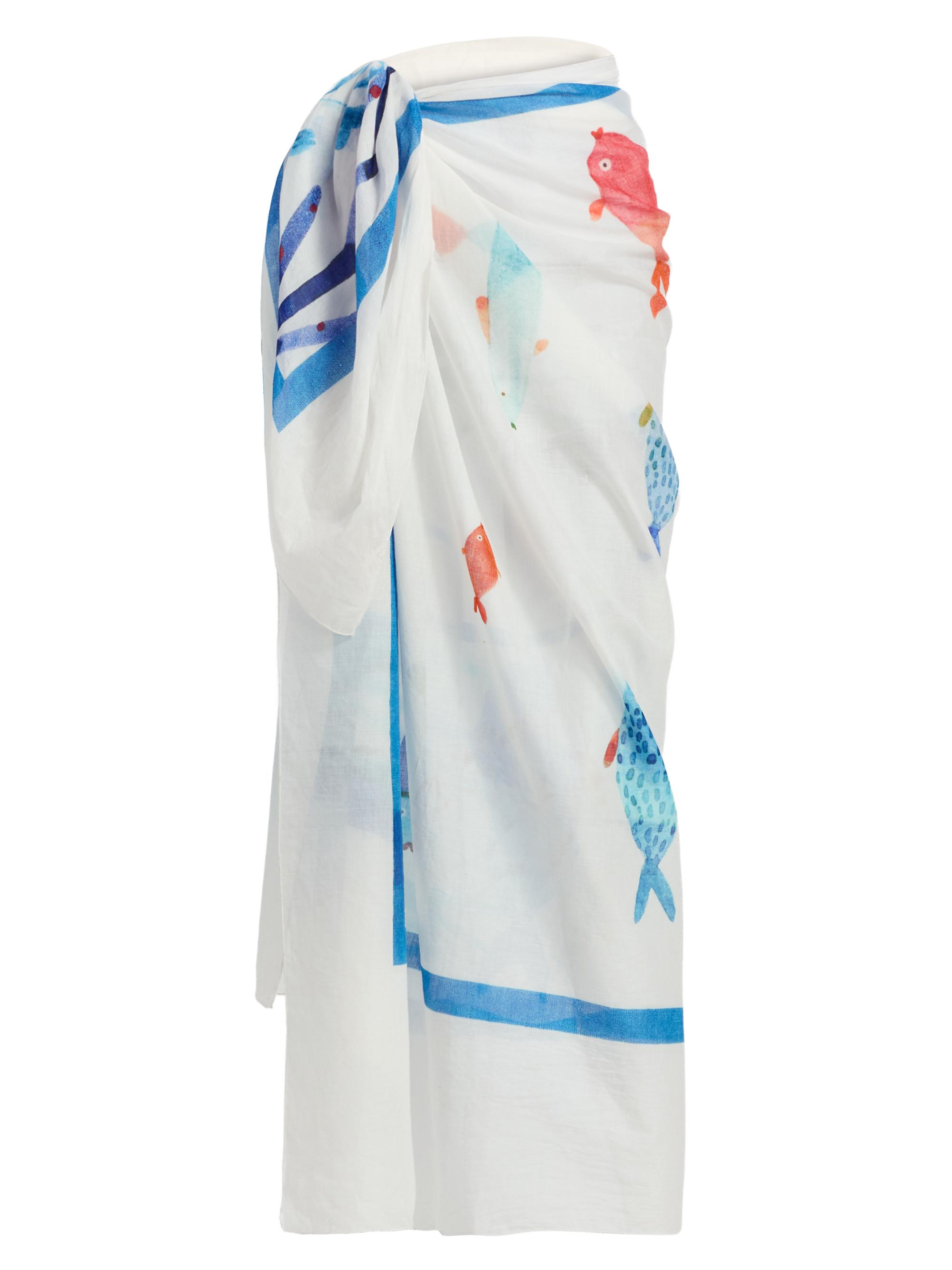 Milly Women's Under The Ocean Sarong - Blue Multi