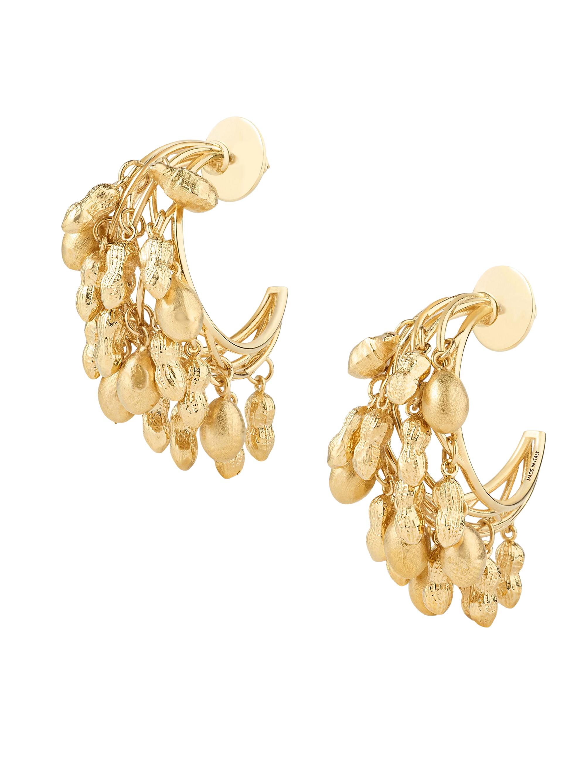Givenchy Women's Lucky Charms Earrings in Metal - Golden Yellow