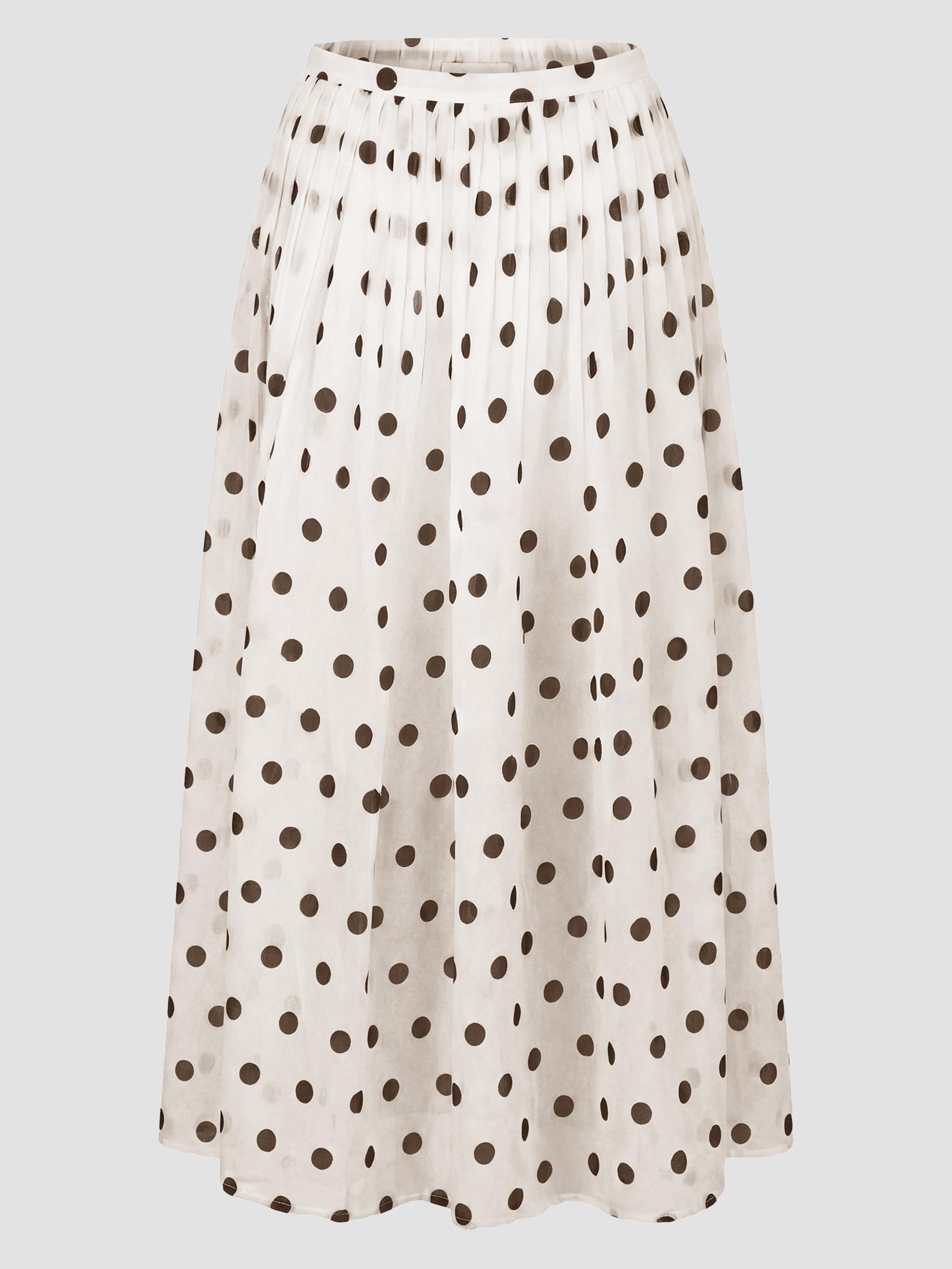 Nicholas the Label Women's Marit Polka Dot Midi Skirt -  Black Polka Dot | Thumbnail 5