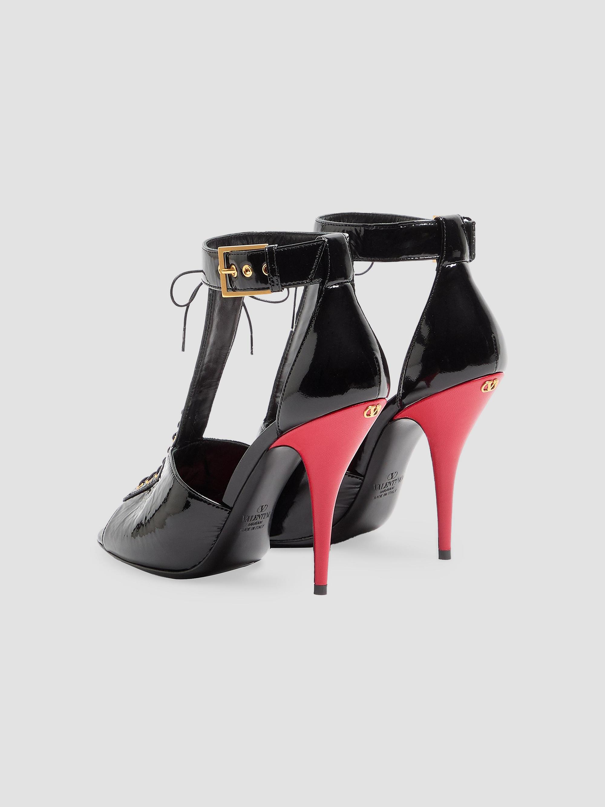 Valentino Garavani Bustier Naplak 105MM Sandals | Saks Fifth Avenue