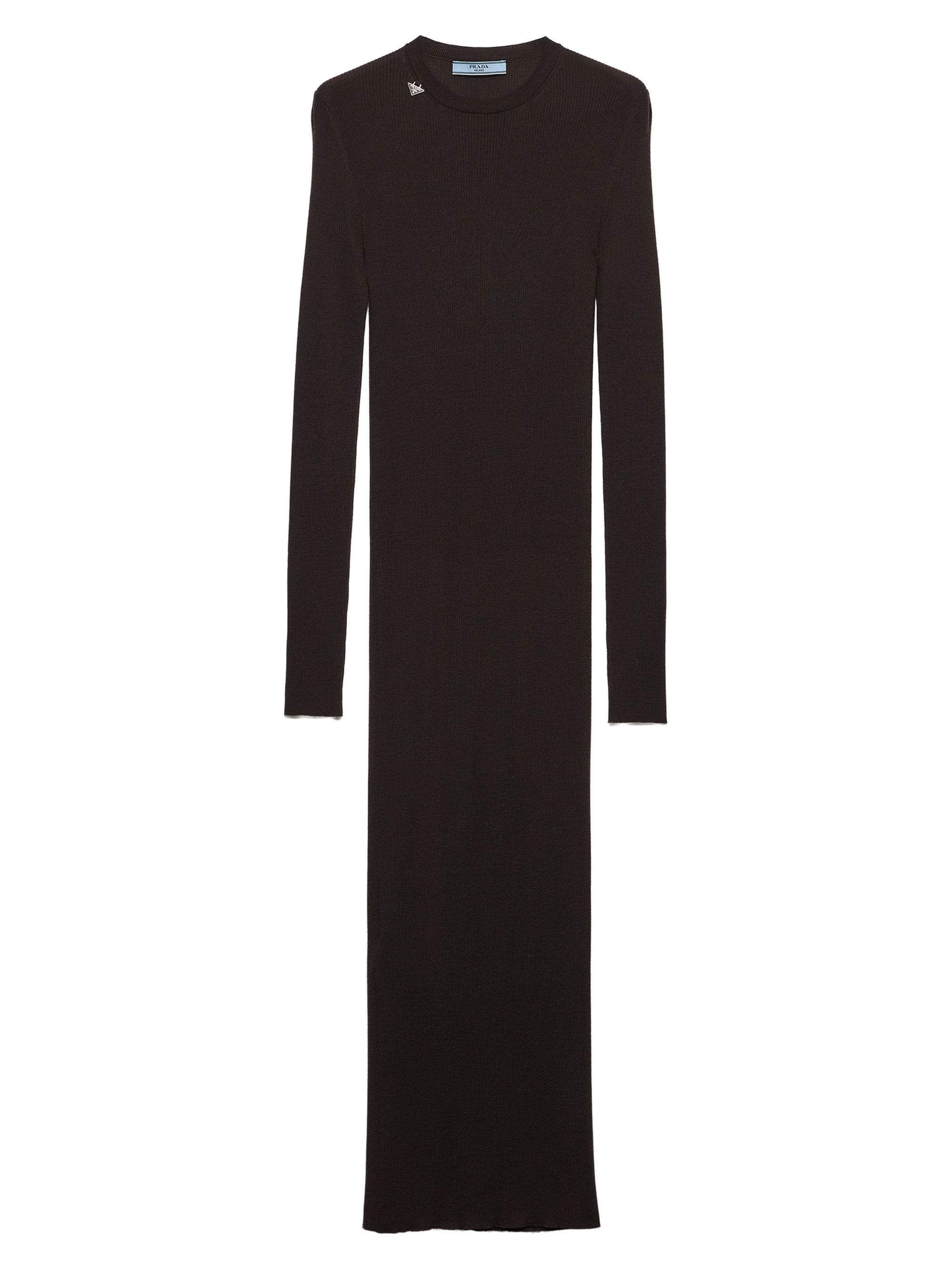 Prada Women's Wool Dress - Brown