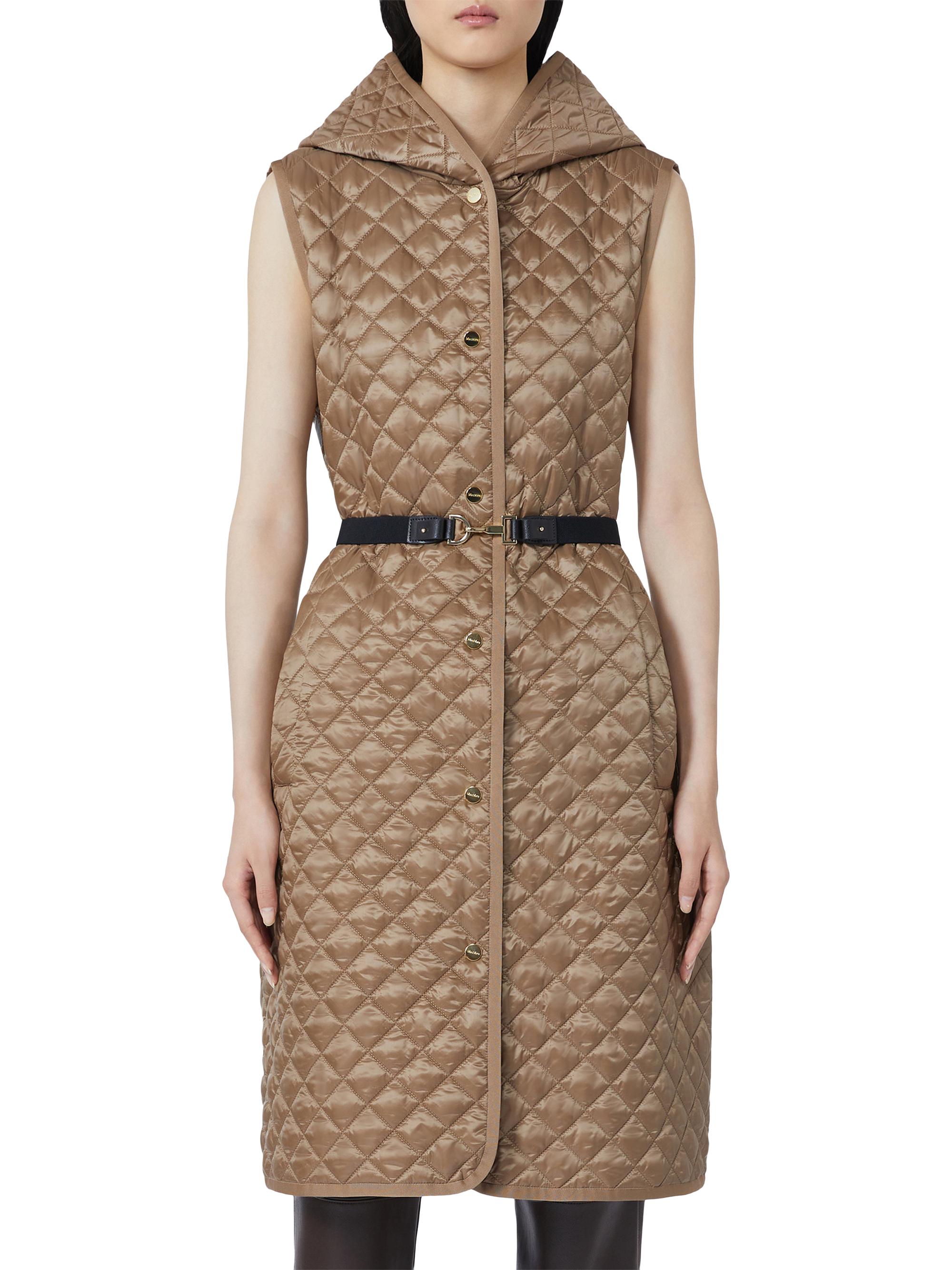 Max Mara Long Water Repellent Canvas Padded Gilet | Saks Fifth Avenue