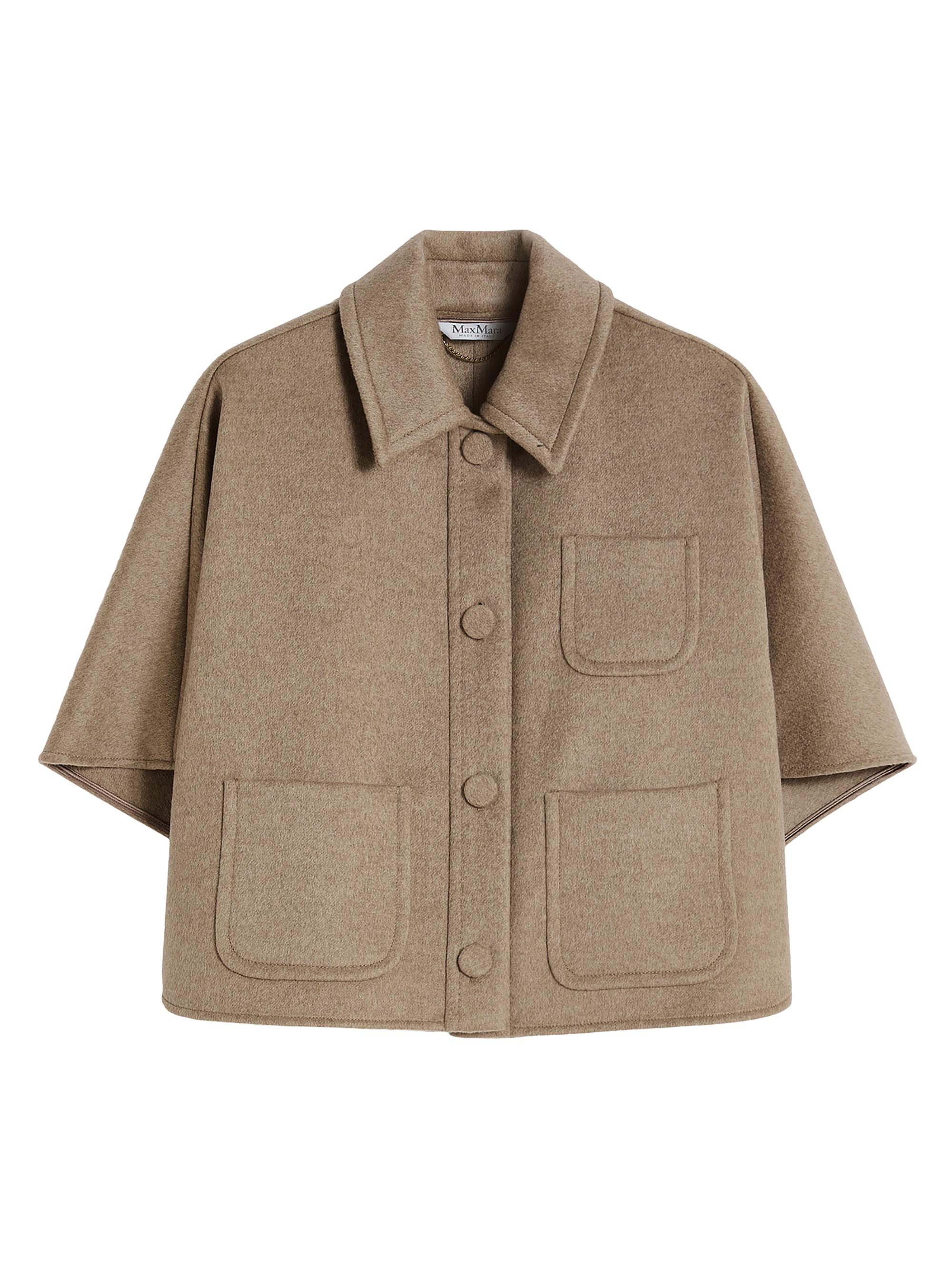 Max Mara Women's Light Weight Cashmere Cape - Tawny Bronze Brown