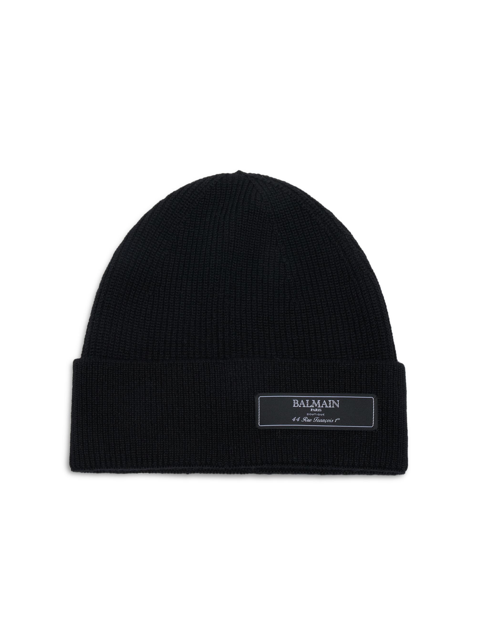 Balmain Men's Wool Beanie - Black