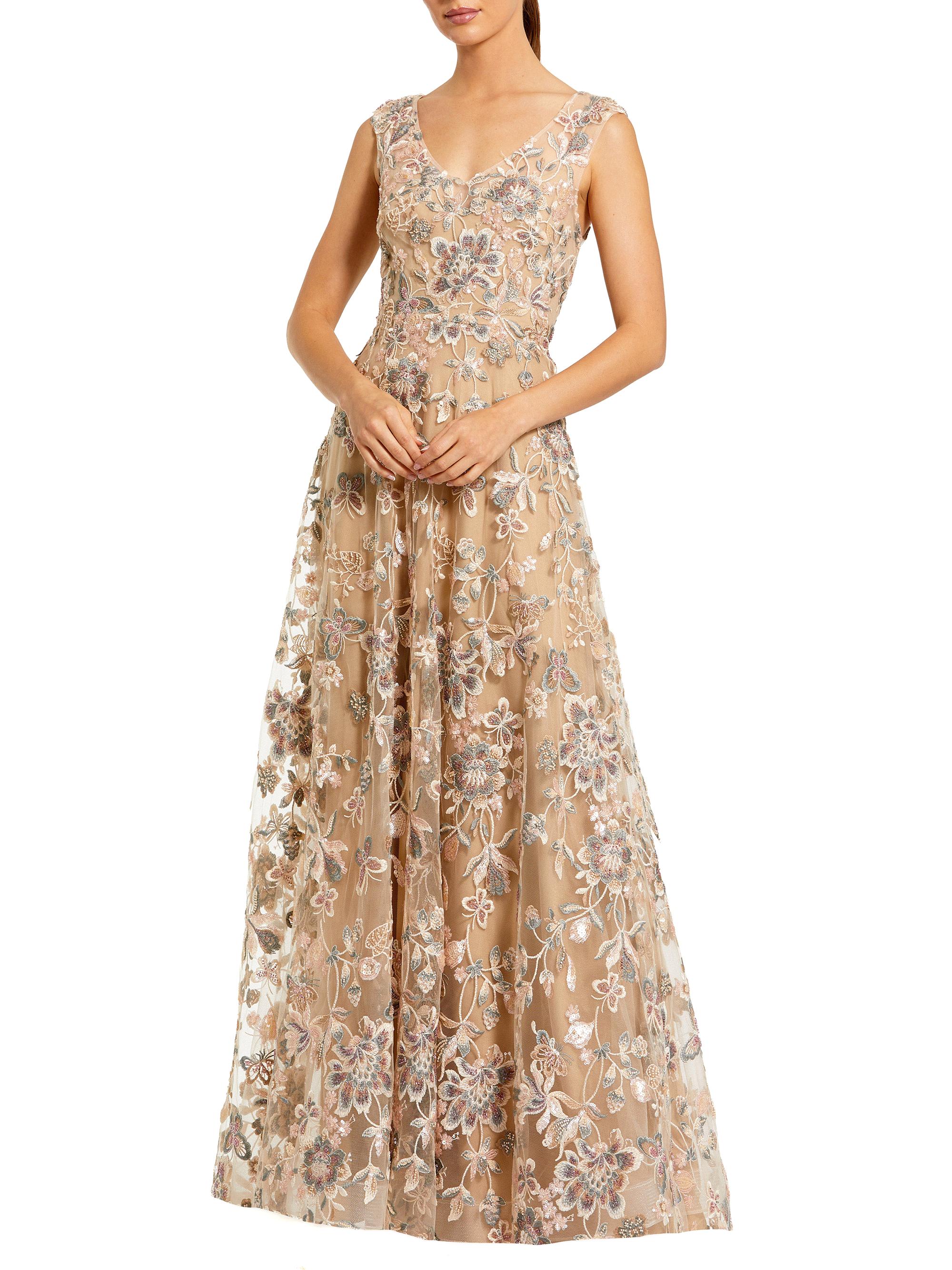 Women's Neutrals Designer Mother of the Bride Dresses | Saks Fifth Avenue
