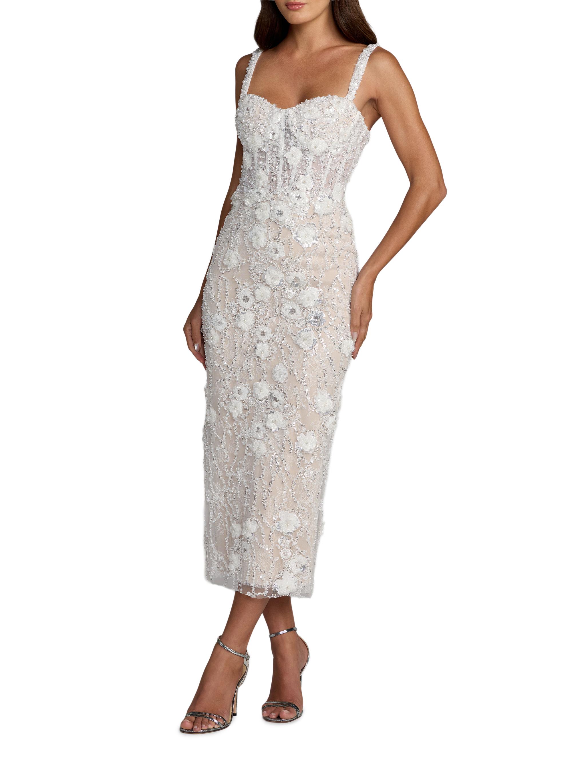 Women's Mac Duggal Designer Midi Dresses | Saks Fifth Avenue
