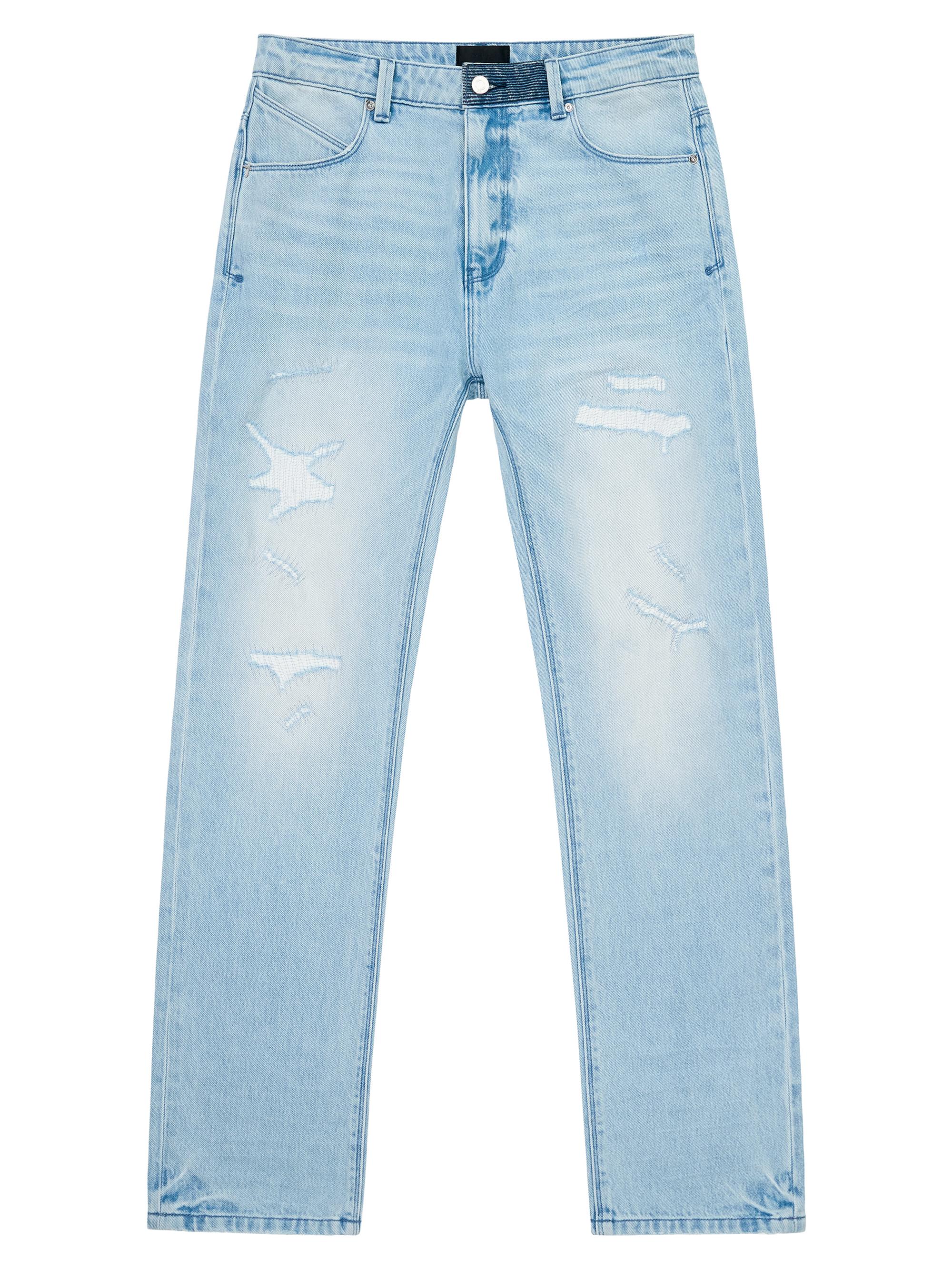 RTA Men's Chaparral Haru Cotton Slim-Fit Jeans - Soft Horizon