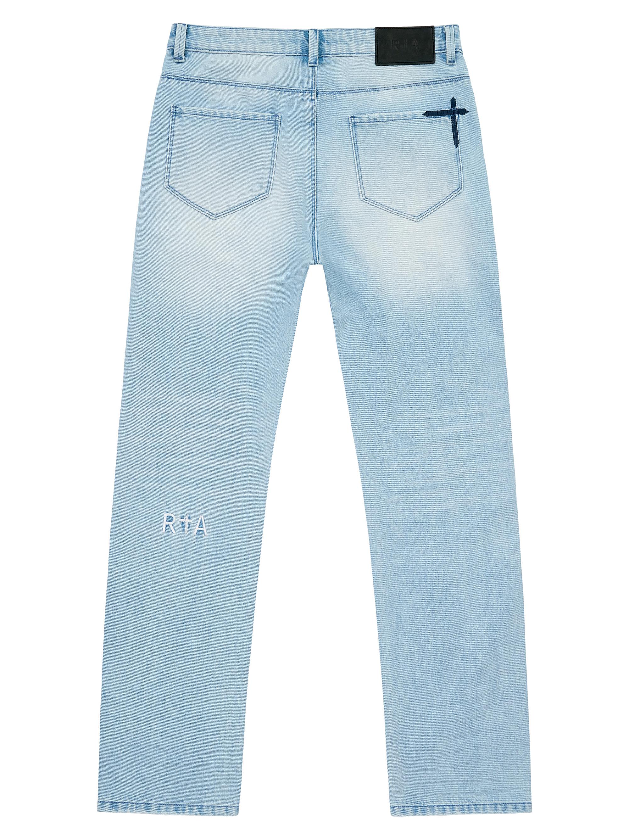 RTA Men's Chaparral Haru Cotton Slim-Fit Jeans - Soft Horizon | Thumbnail 2