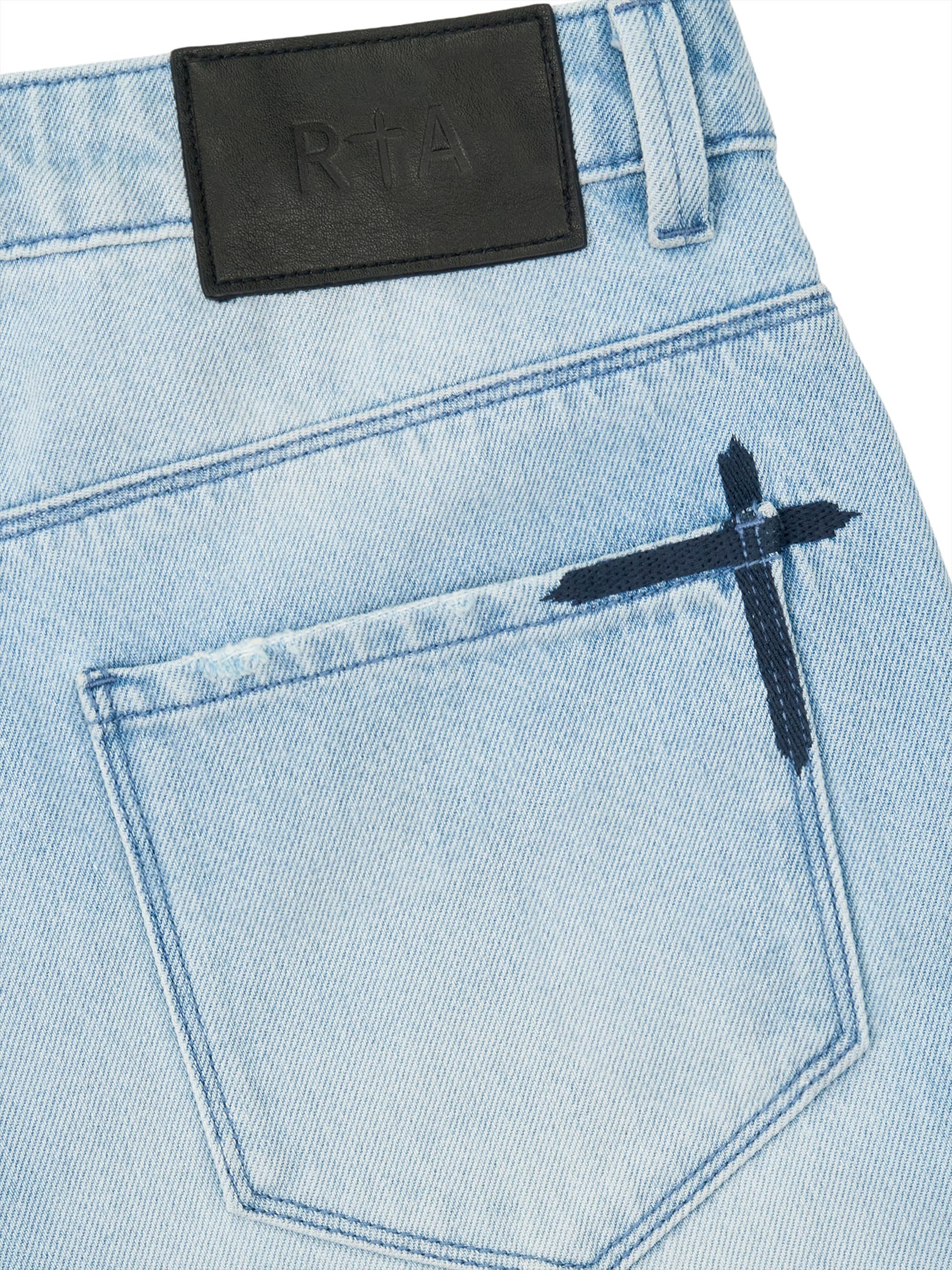 RTA Men's Chaparral Haru Cotton Slim-Fit Jeans - Soft Horizon | Thumbnail 4