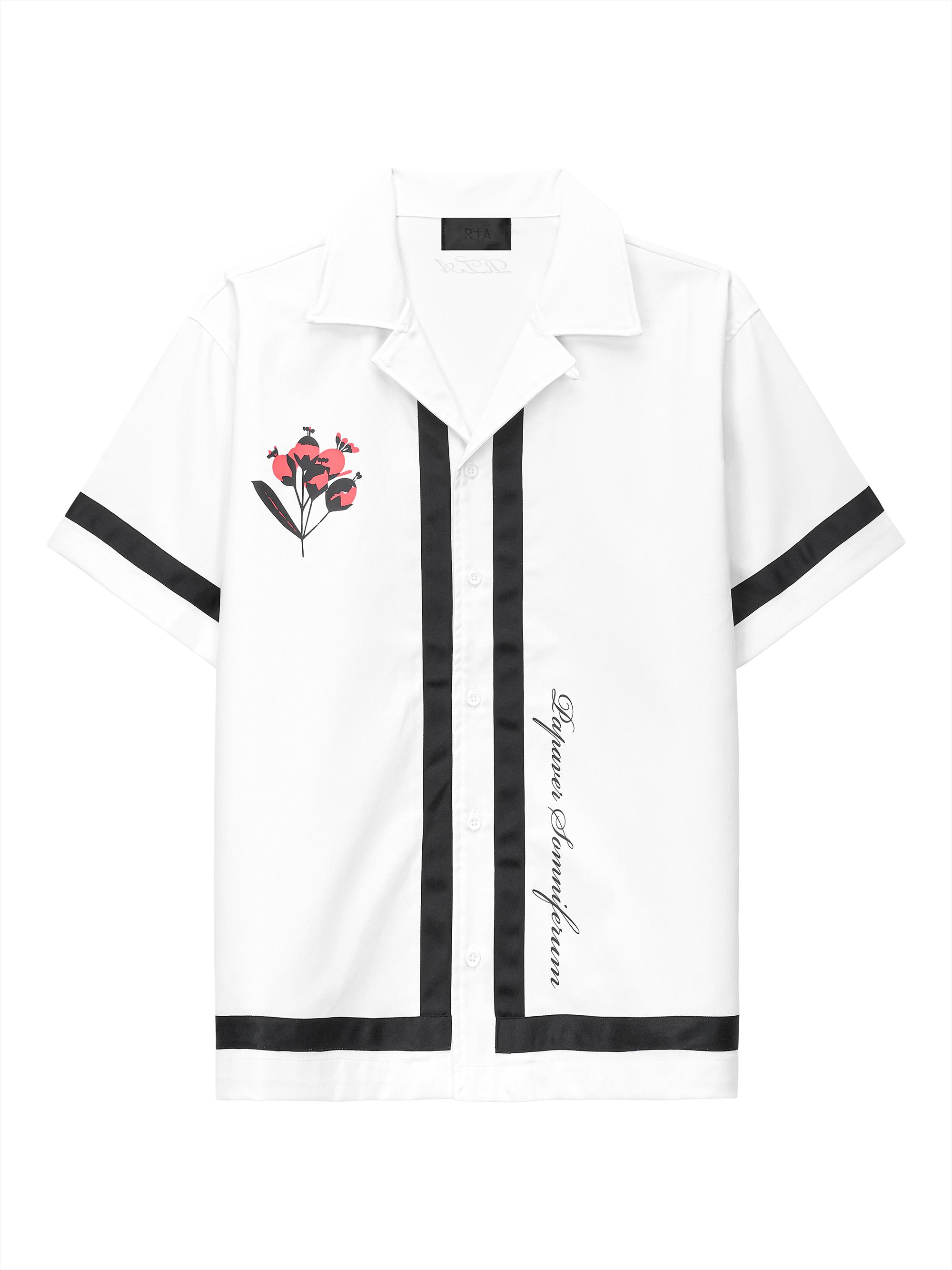 RTA Chaparral Nathan Oversized Bowling Shirt | Saks Fifth Avenue