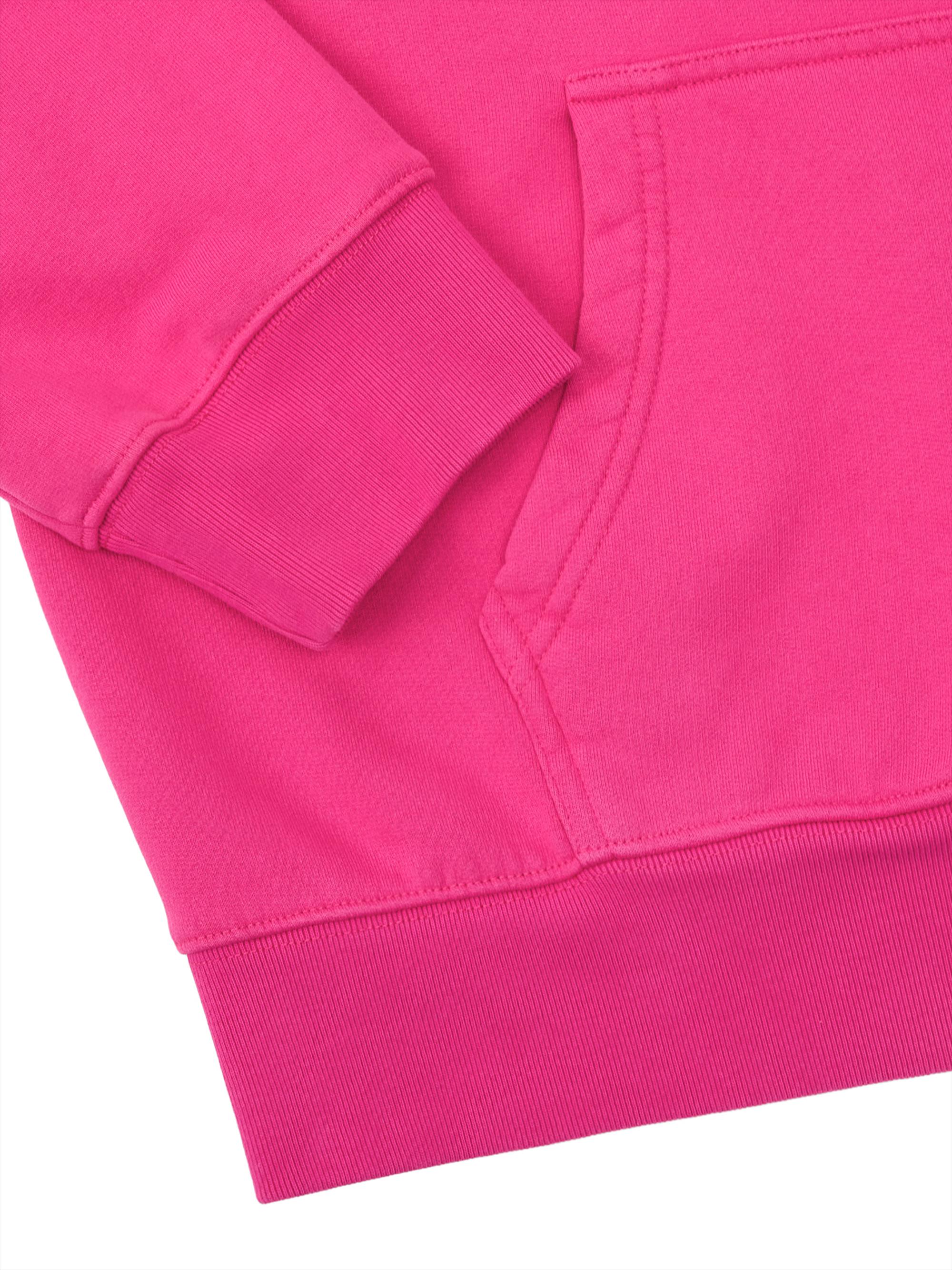 RTA Men's Chaparral Dion Ombré Cotton Distressed Hoodie - Vintage Fuchsia | Thumbnail 4
