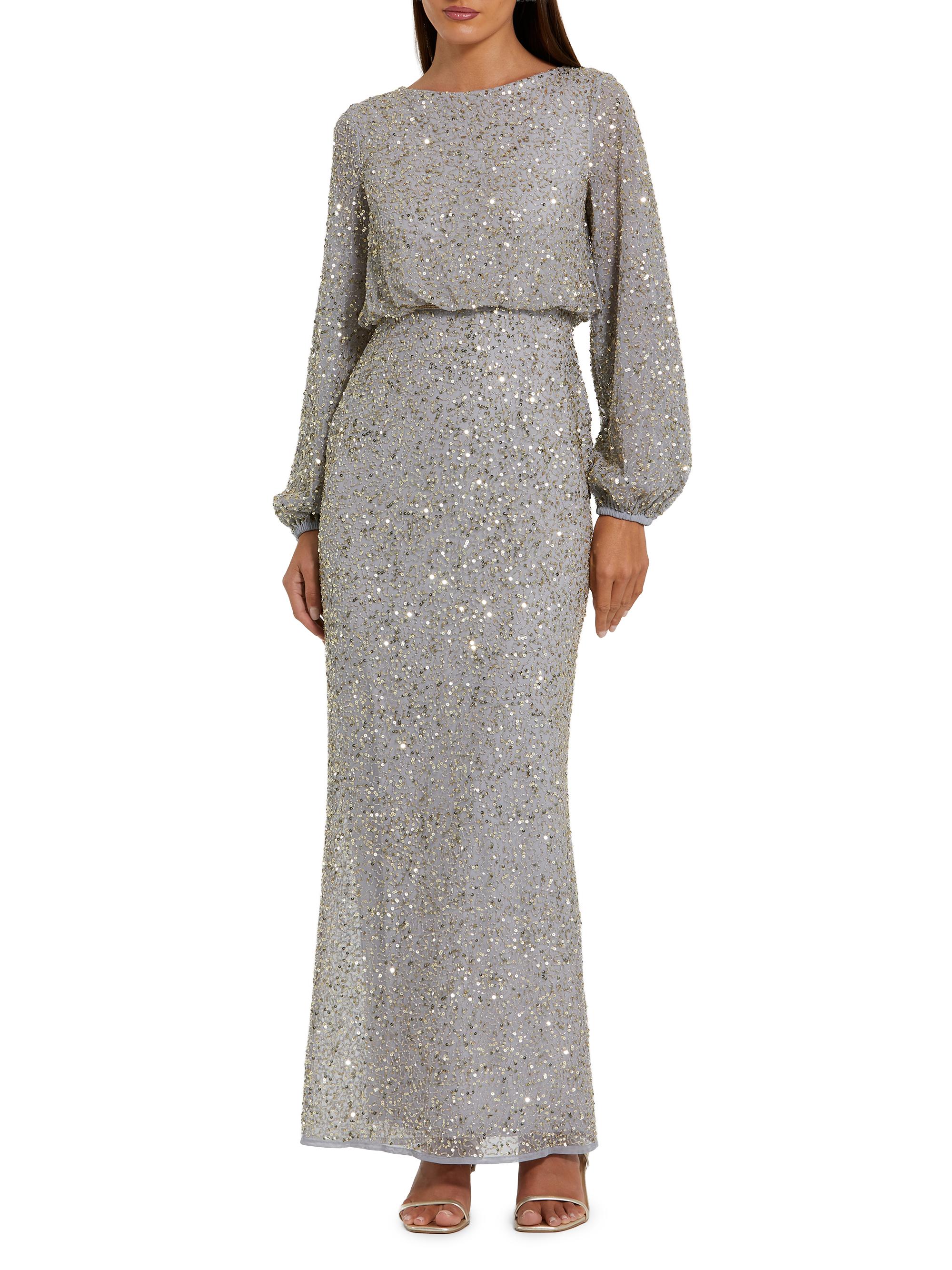 Women's Grey Designer Evening Gowns | Saks Fifth Avenue