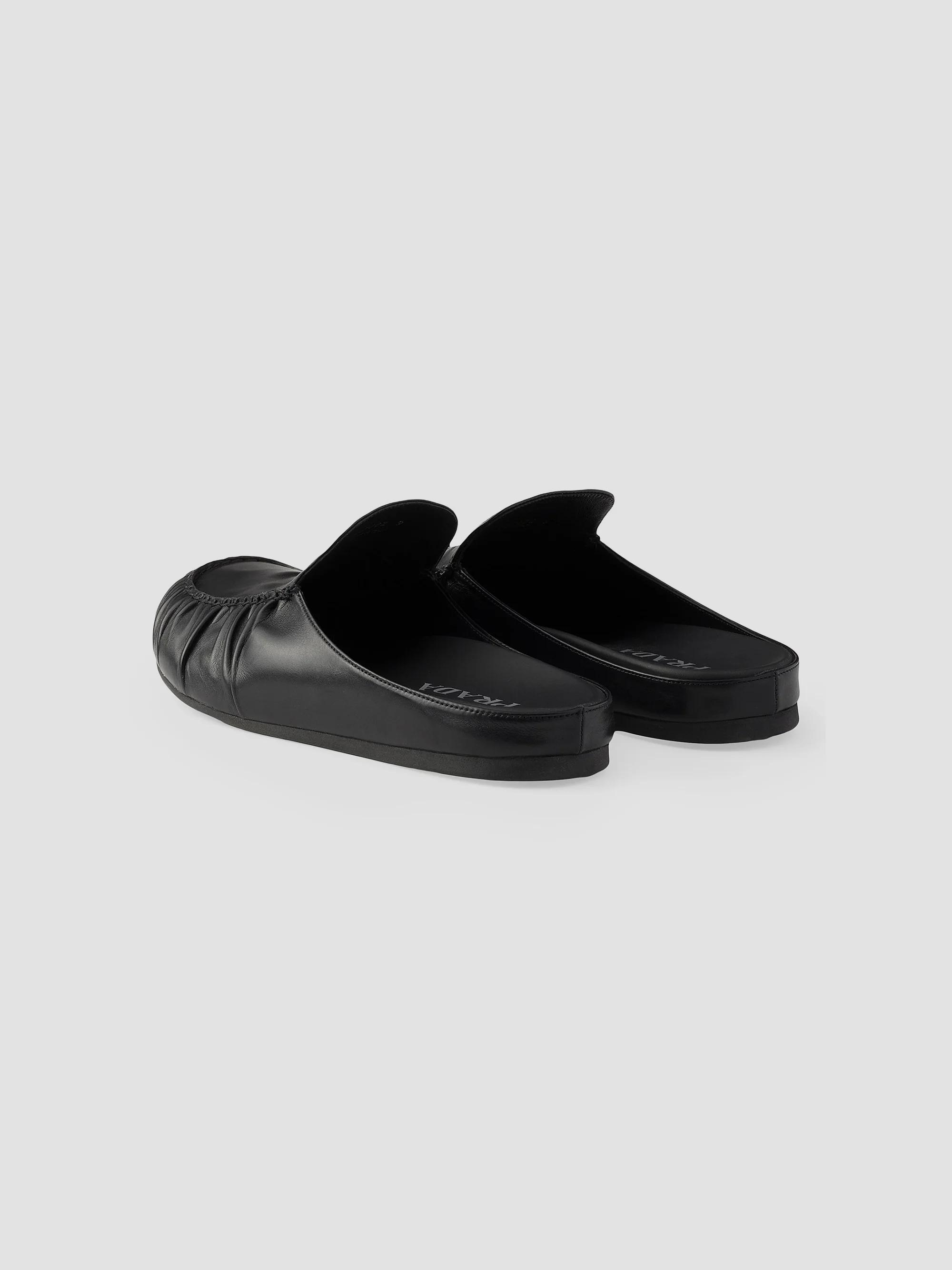 靴 Prada Black Leather Mules Prada Leather Mules | Saks Fifth Avenue
