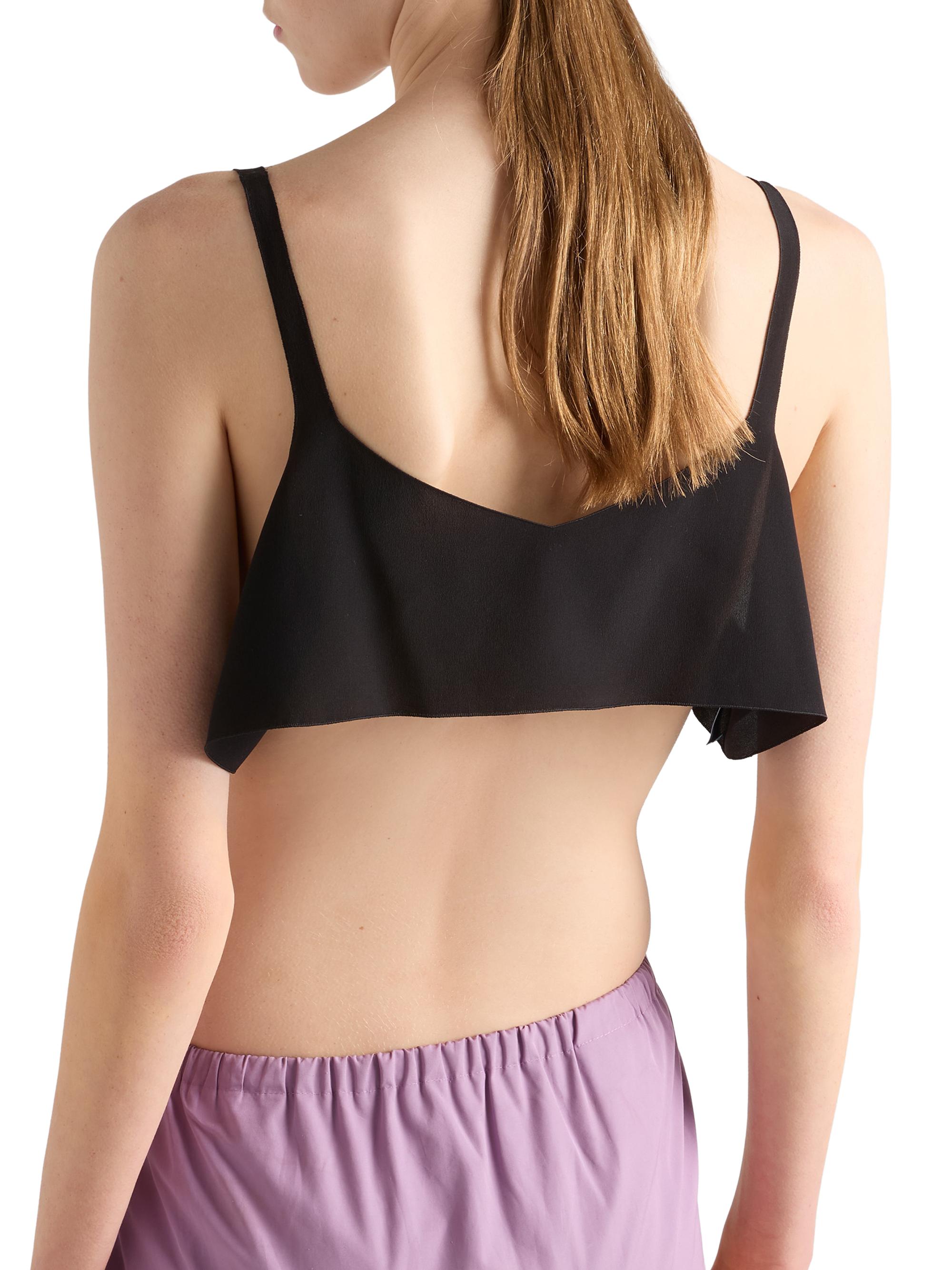 Prada Crepe De Chine Top | Saks Fifth Avenue