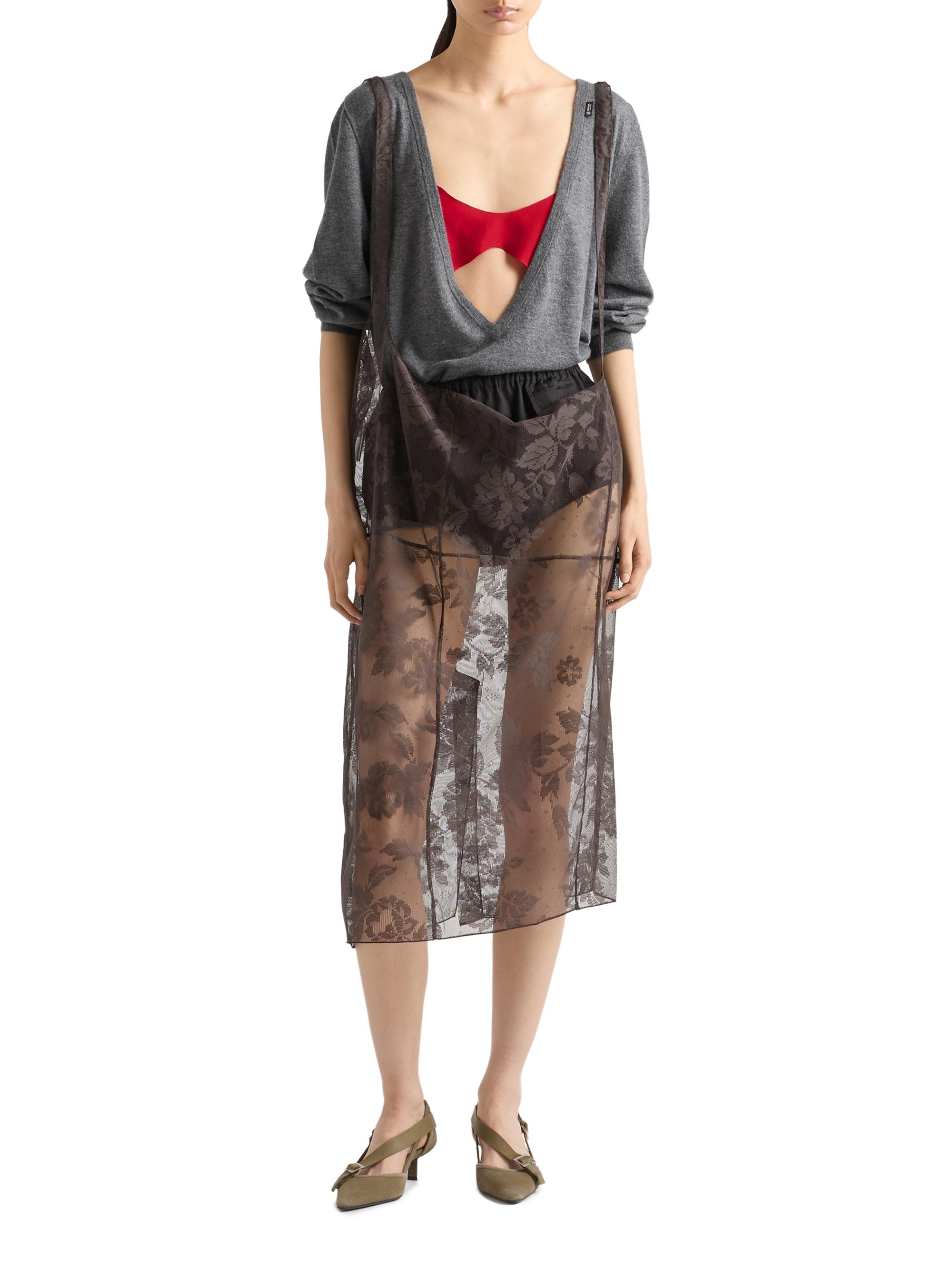 Prada Crepe De Chine Top | Saks Fifth Avenue