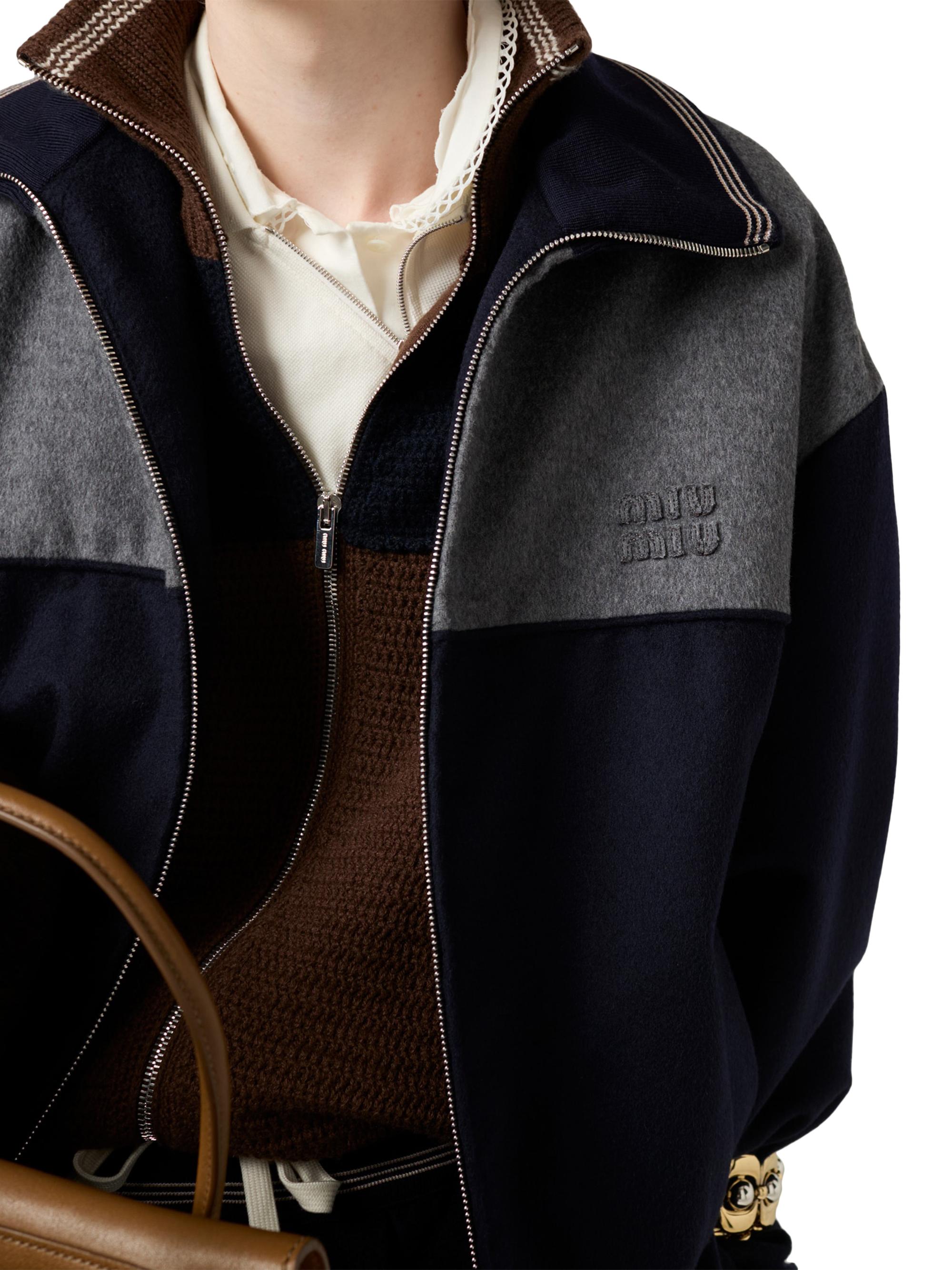 Miu Miu Cashmere Zipper Cardigan | Saks Fifth Avenue