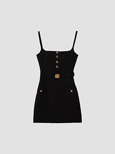 miu miu black dress lace Lsd Handbags Ribbed knit jersey dress