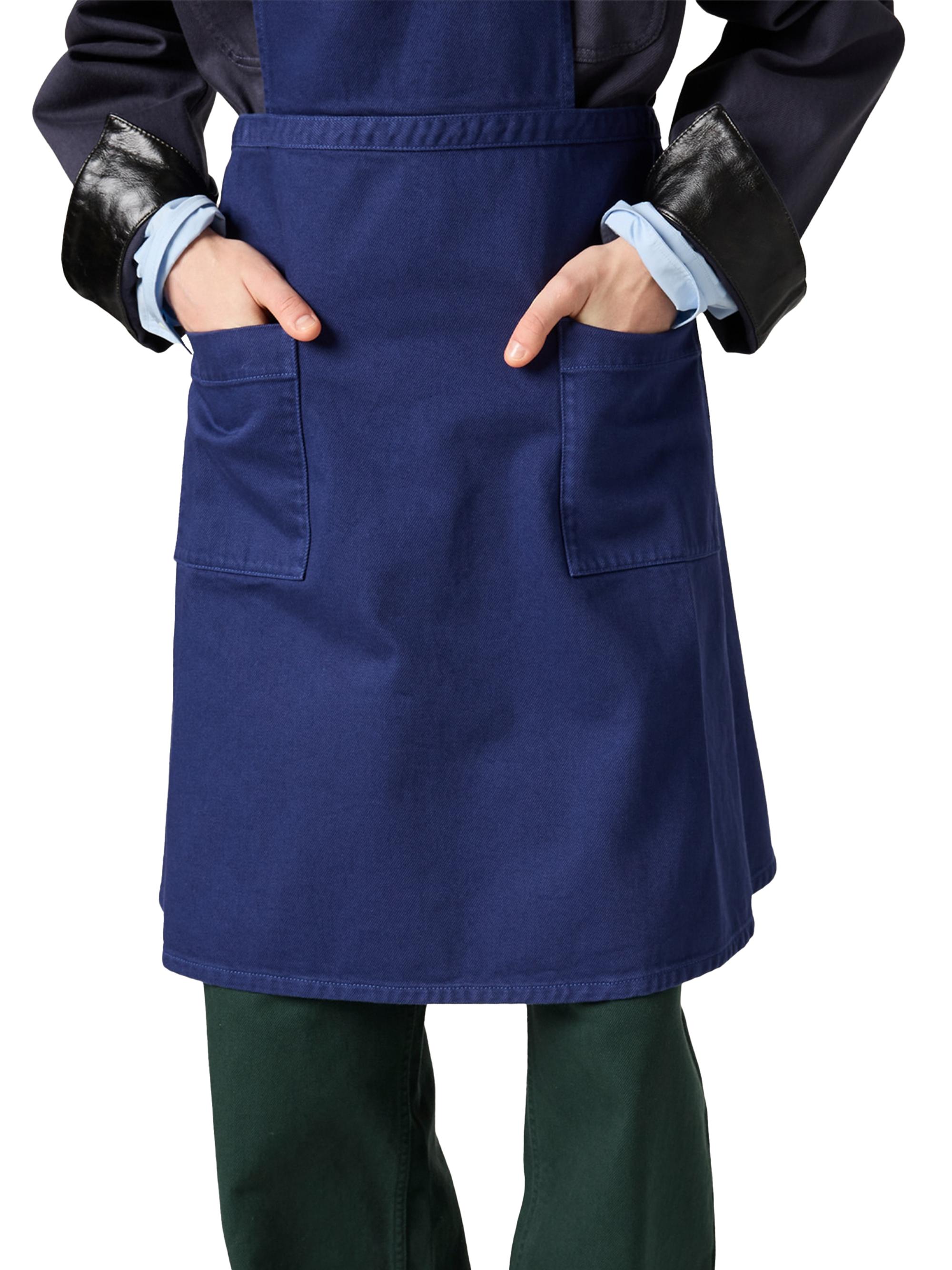 Miu Miu Garment-Dyed Gabardine Apron | Saks Fifth Avenue