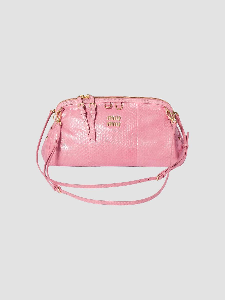 Miu Miu Ayers Leather Clutch | Saks Fifth Avenue
