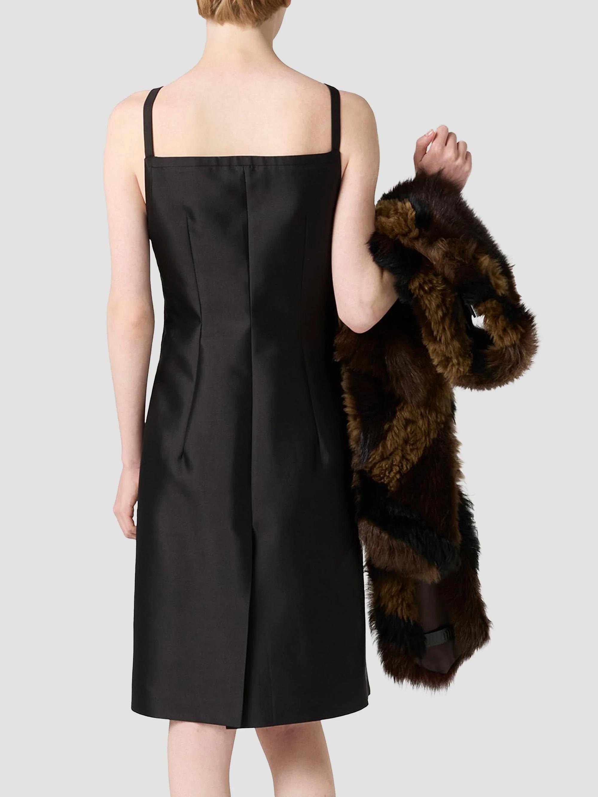 Miu Miu Silk and Wool Mini-Dress | Saks Fifth Avenue