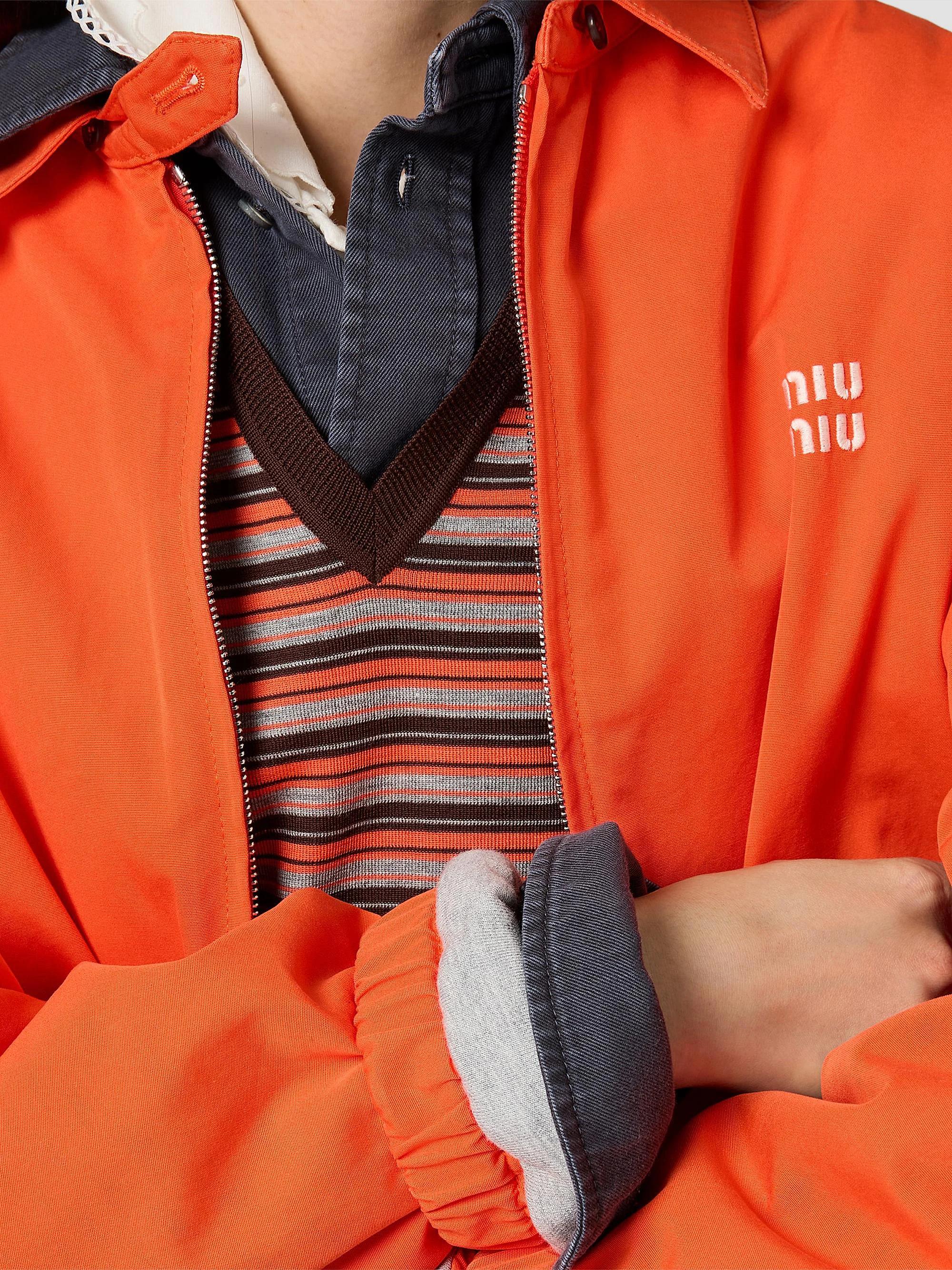 Miu Miu Light Denim Shirt | Saks Fifth Avenue