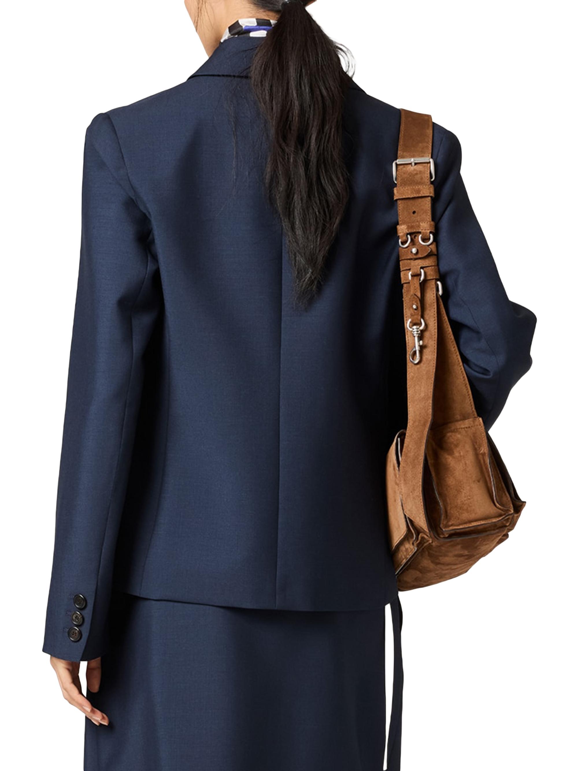 Miu Miu Single-Breasted Kid Mohair Blazer | Saks Fifth Avenue