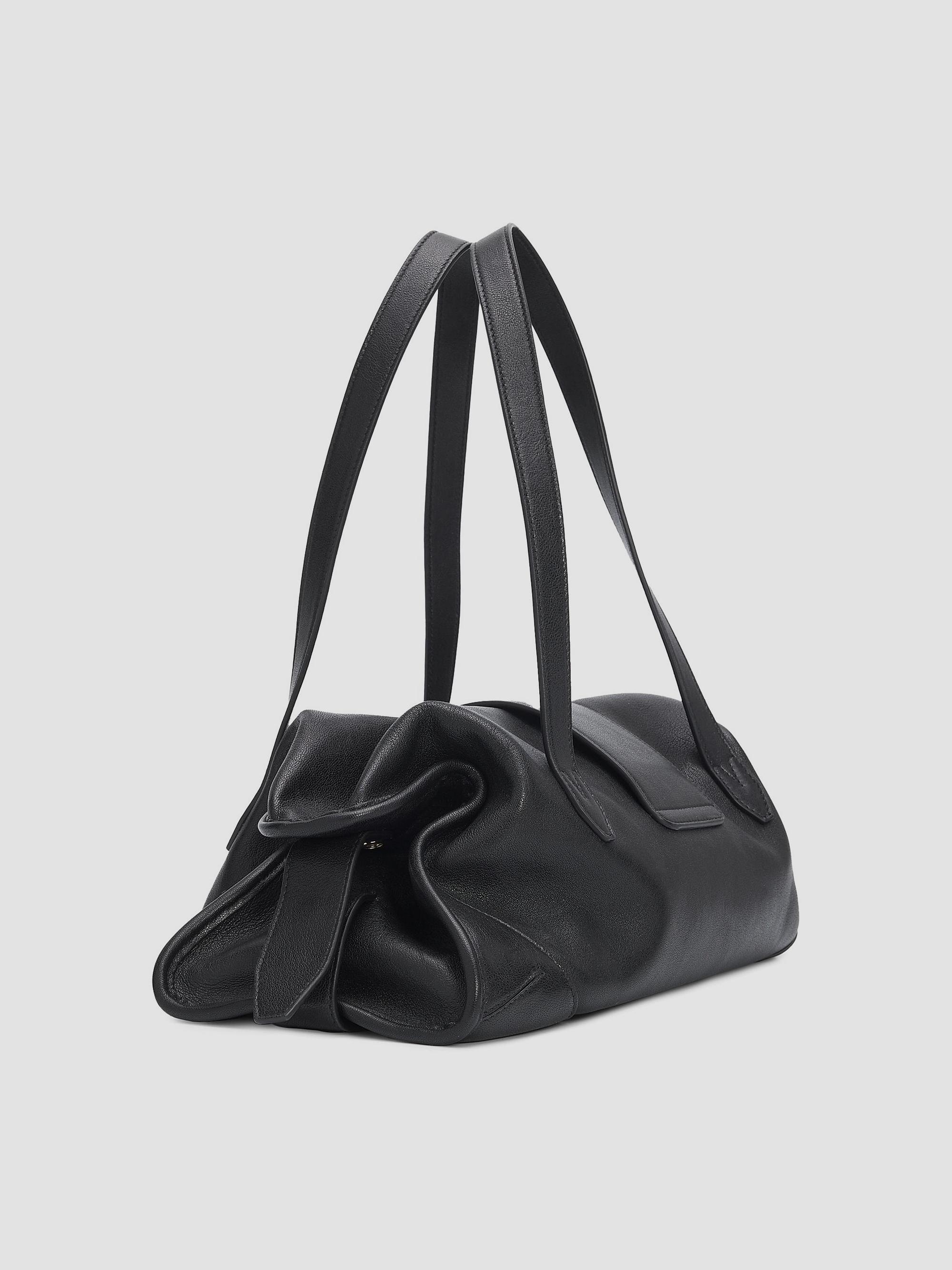 Bar Leather Shoulder Bag