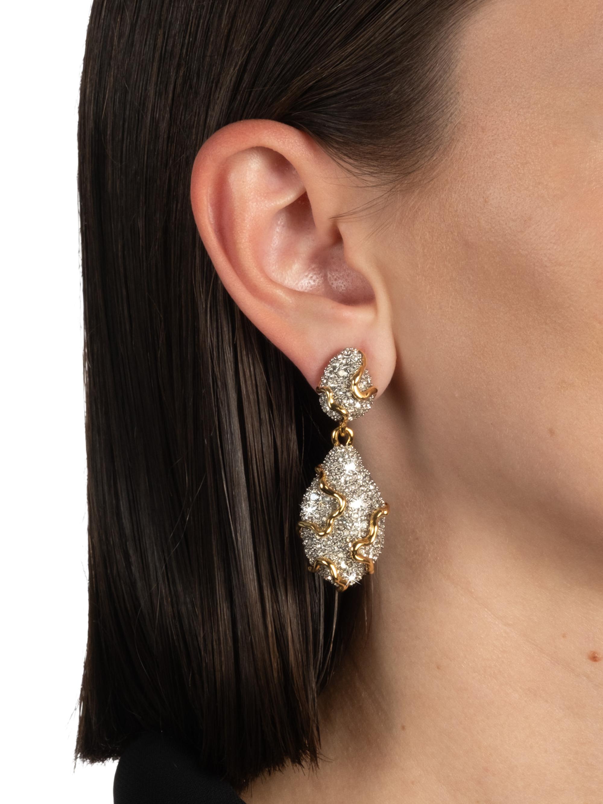 Alexis Bittar Solanales Rhodium-Plated, 14K-Gold-Plated & Crystal
