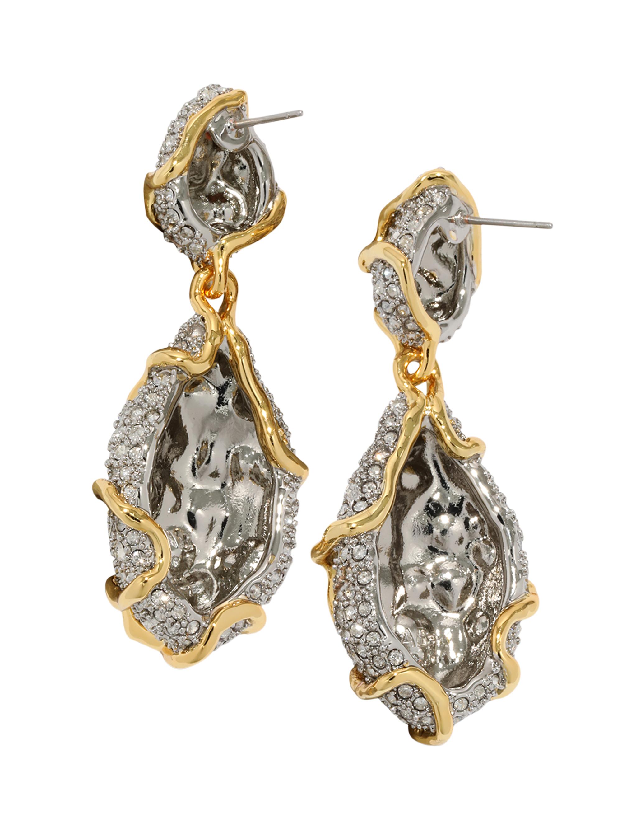 Alexis Bittar Solanales Rhodium-Plated, 14K-Gold-Plated & Crystal