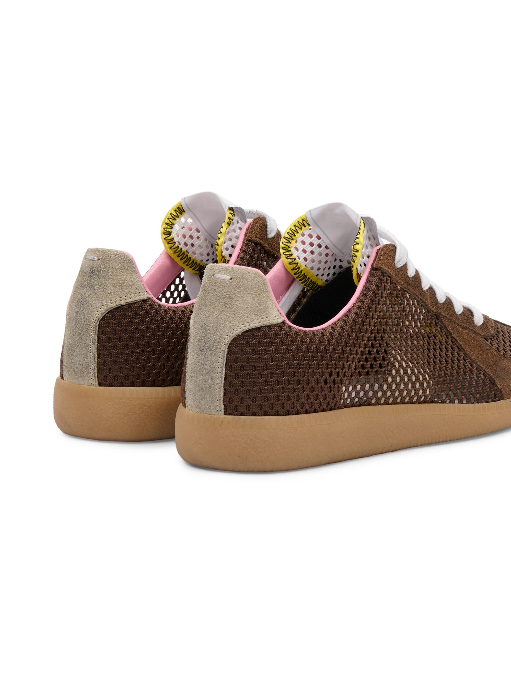 Maison Margiela Replica Suede & Mesh Low-Top Sneakers | Saks Fifth