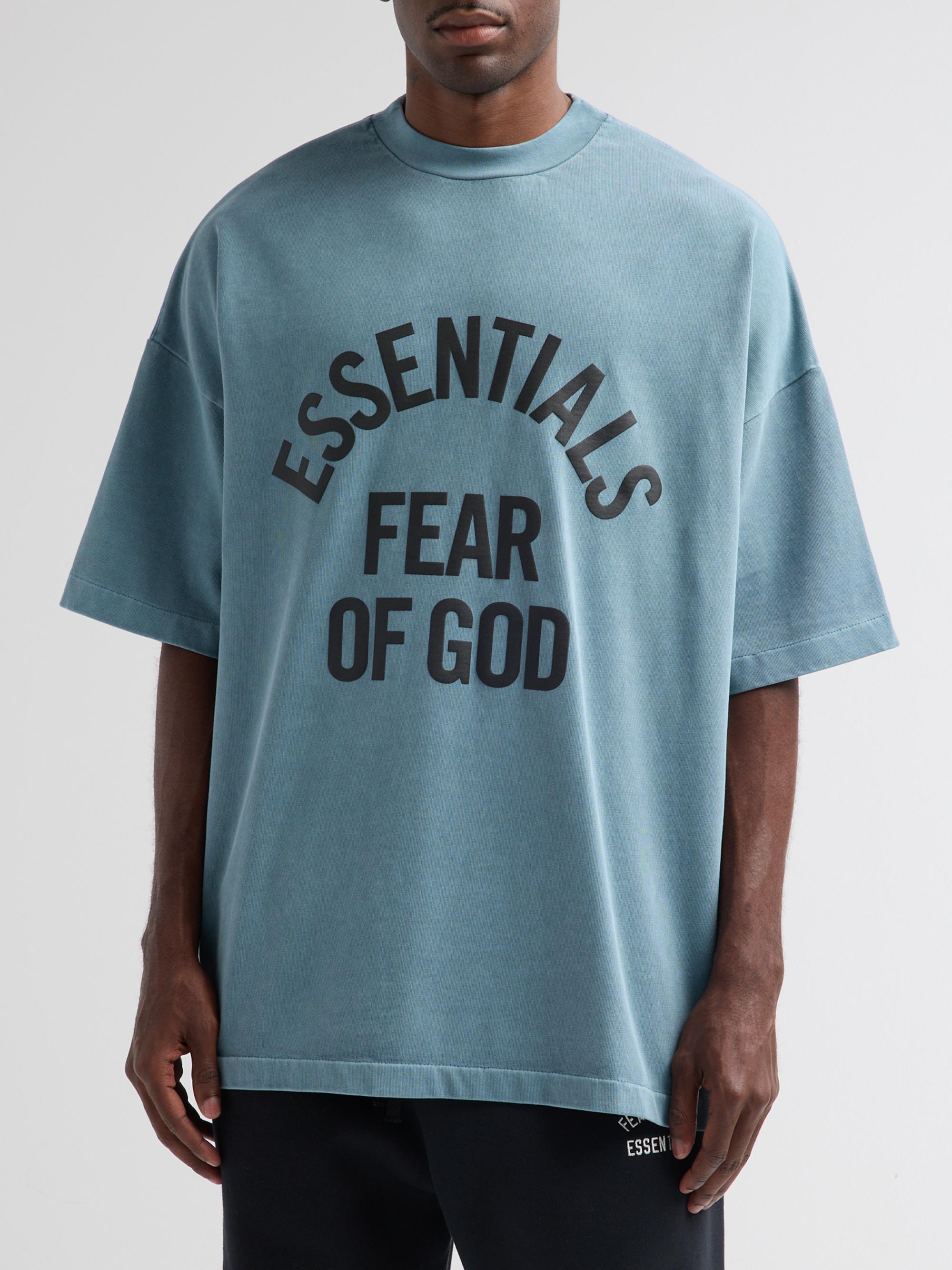 Fear of God Essentials Campus '90s Cotton Crewneck T-Shirt | Saks