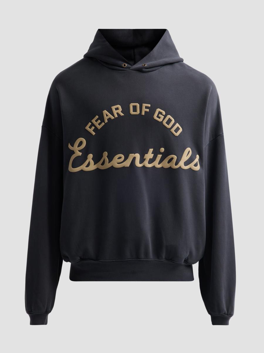 Essentials Men's Training '90s Cotton Hoodie In Black