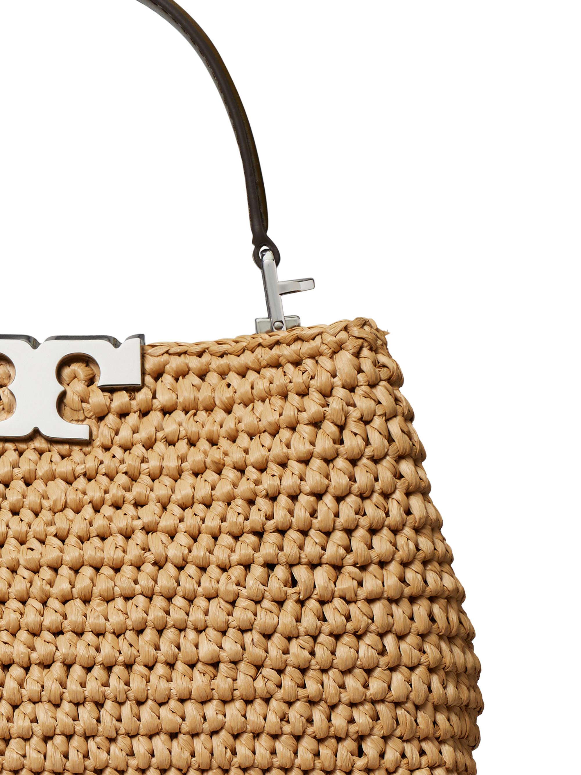 Tory Burch Eleanor Mini Raffia Satchel | Saks Fifth Avenue