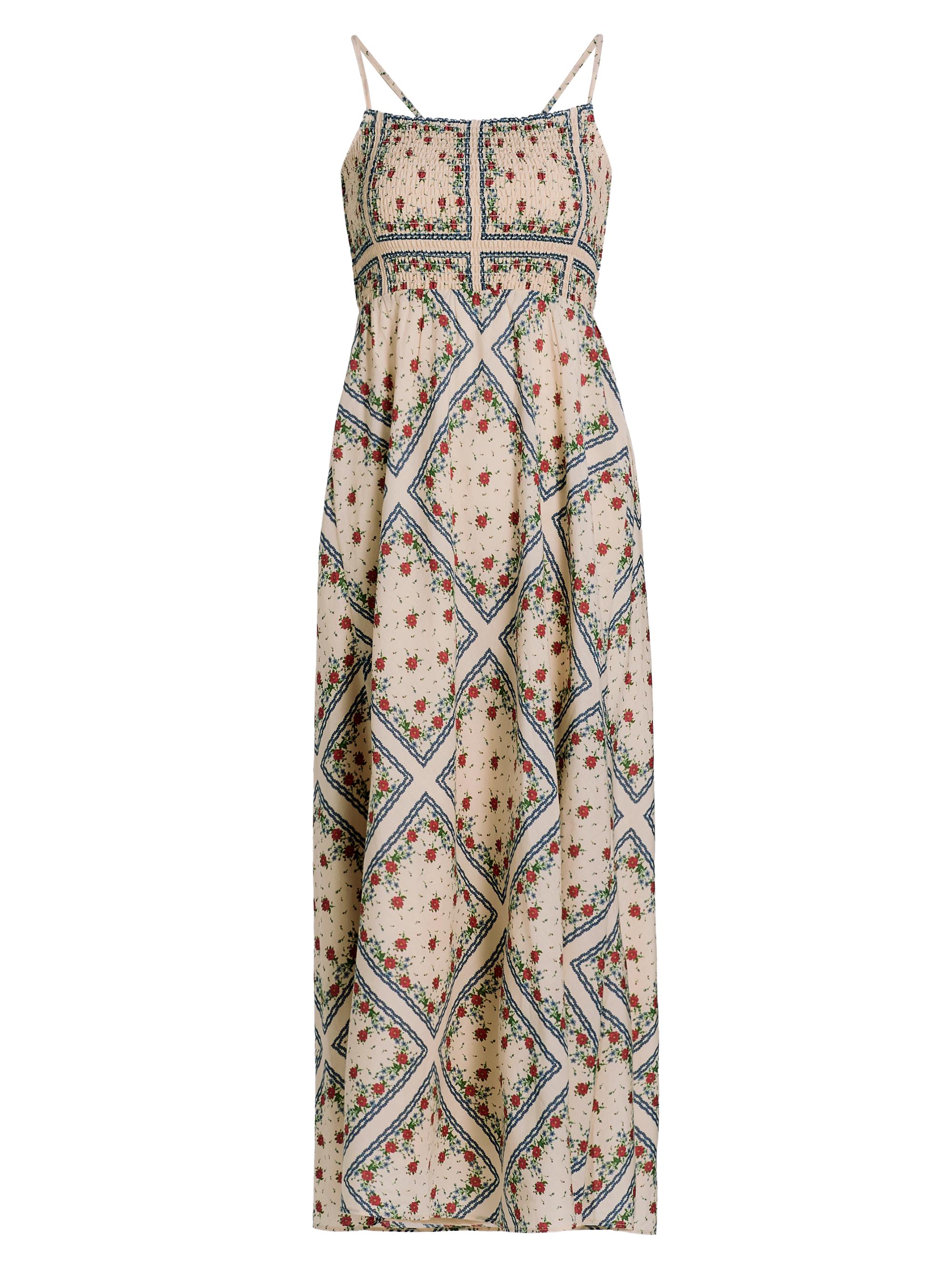 Cami NYC Women's Cecily Floral Cotton-Silk A-Line Midi-Dress - Heirloom Bandana