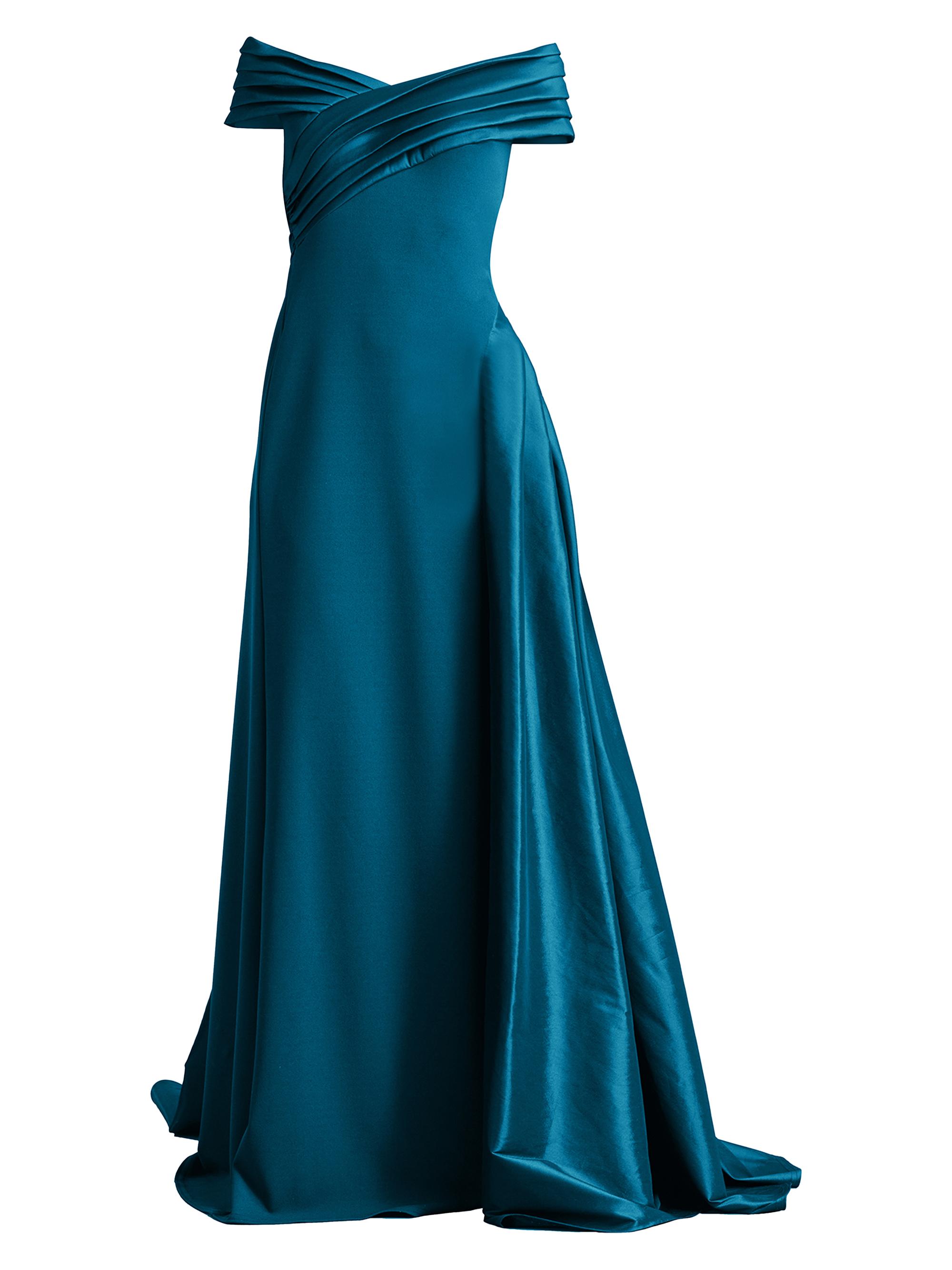 Tadashi Shoji Mixed-Media Sequin-Embellished Gown | Saks Fifth Avenue