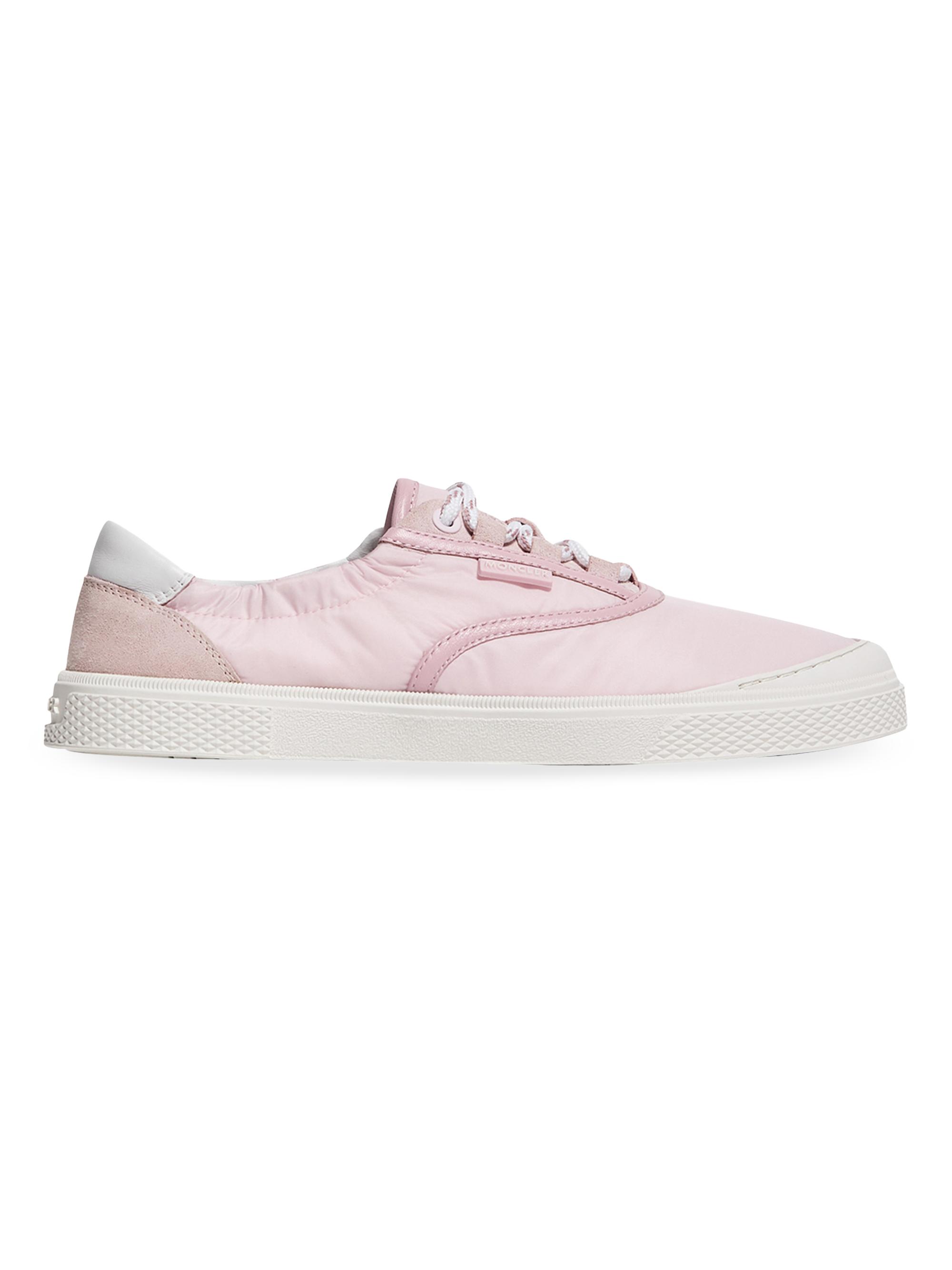 Moncler Women's Vera Leisure Down-Filled Sneakers - Light Pink - Women's Shoes