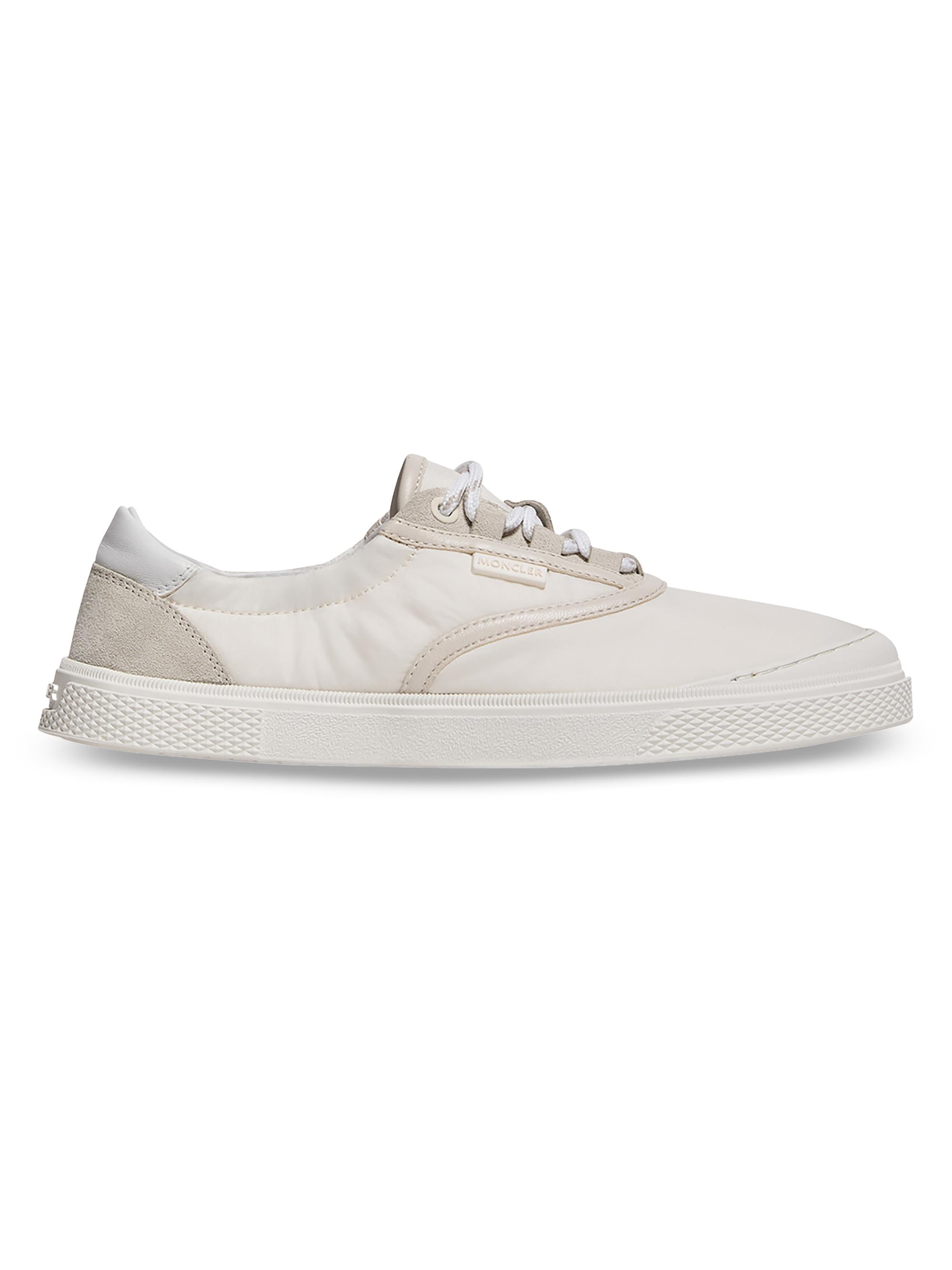 Moncler Women's Vera Leisure Down-Filled Sneakers - Off White