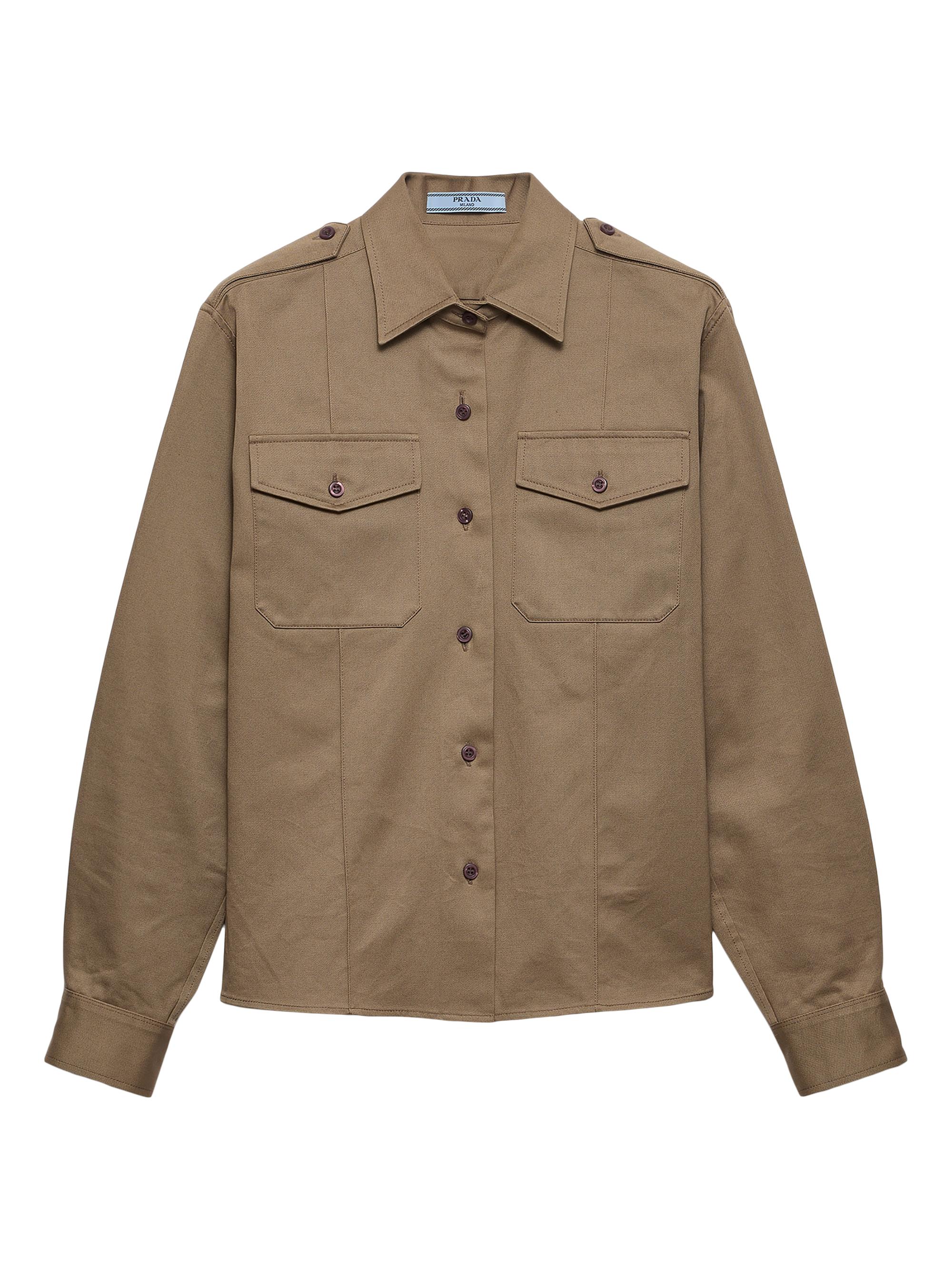 Prada Women's Chino Shirt - Grey