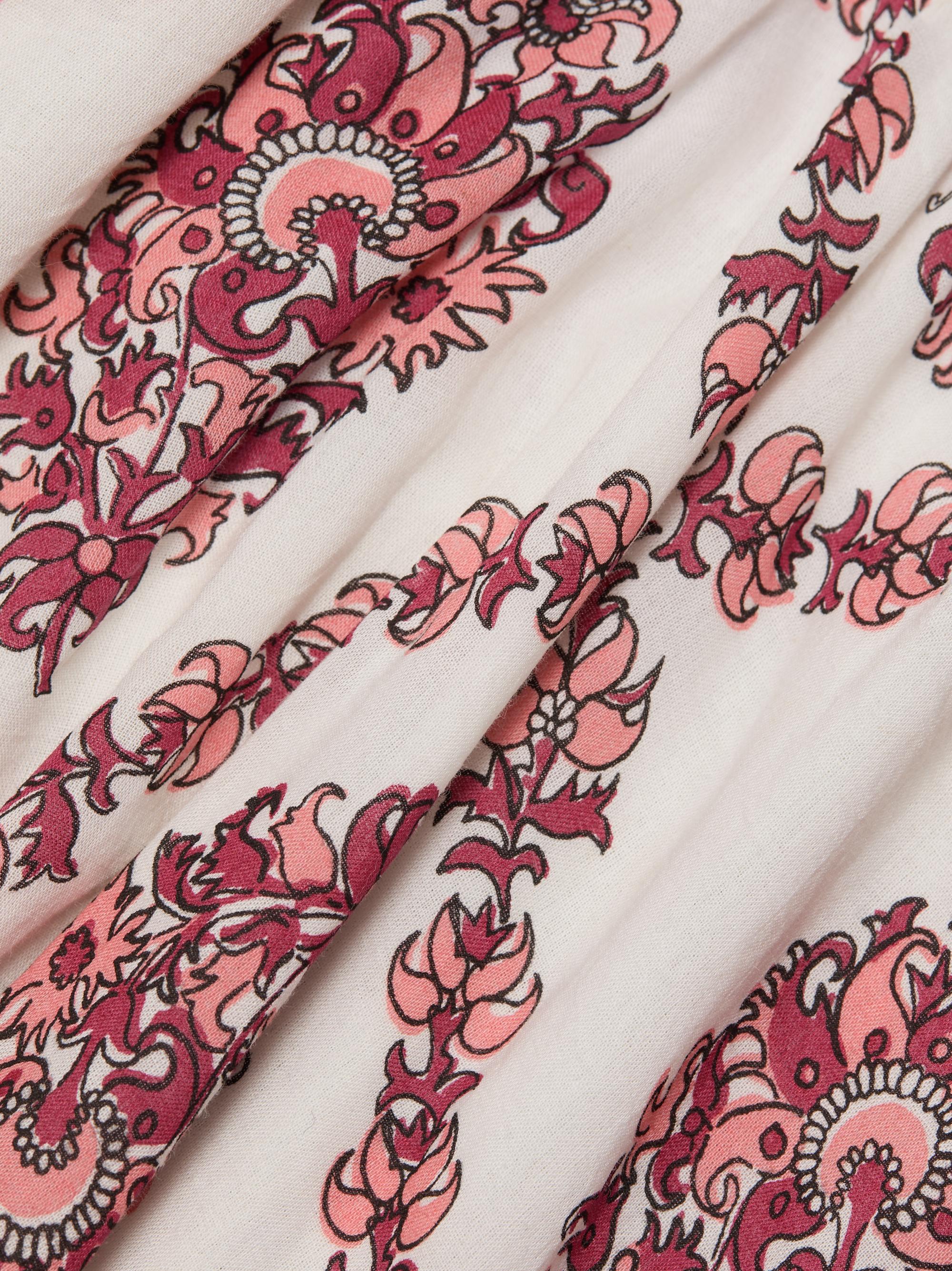 Ro's Garden Women's France Floral Cotton Maxi Dress - Pink Dilshan | Thumbnail 7