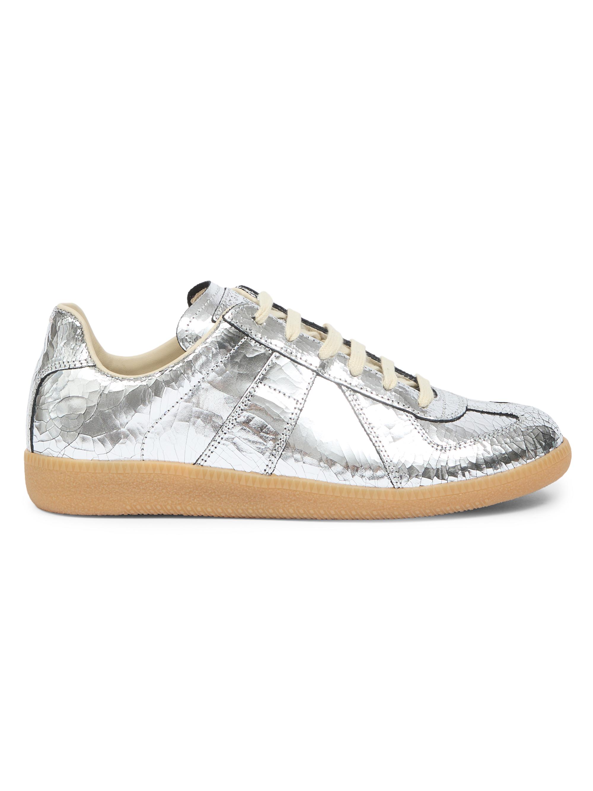763　Maison Margiela Maison Margiela Sprinters Nylon & Leather Low-Top Sneakers | Saks