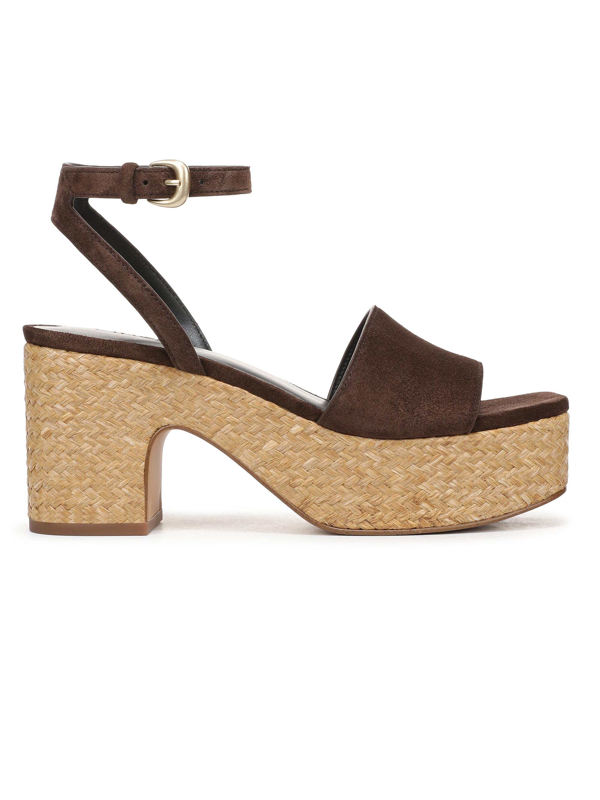 Vince Castella 42MM Suede Platform Sandals | Saks Fifth Avenue