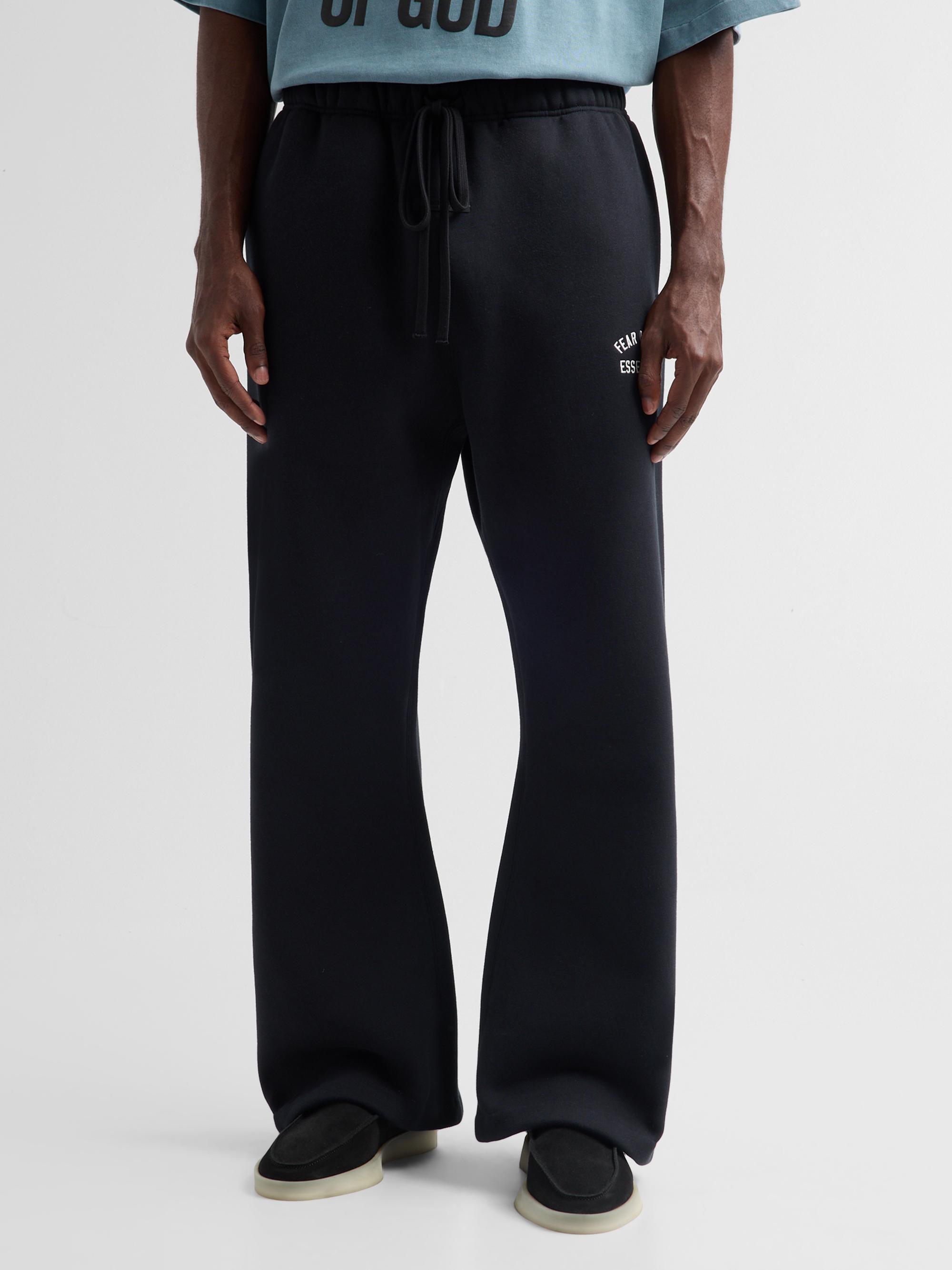 パンツ FEAR OF GOD FIFTHCOLLECTION Fear of God Essentials Logo Cotton-Blend Wide-Leg Sweatpants
