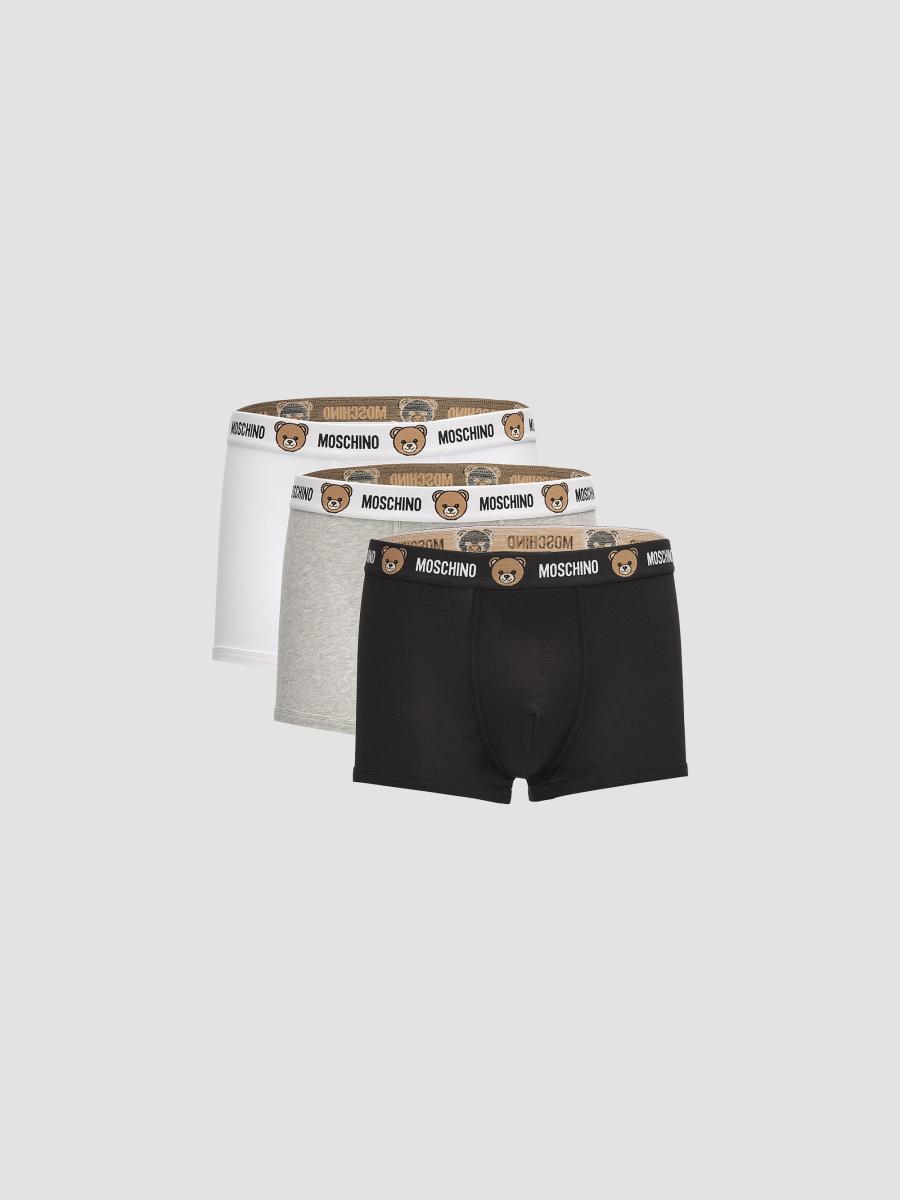 Moschino 3-Pack New Bear Stretch Jersey Briefs | Saks Fifth Avenue