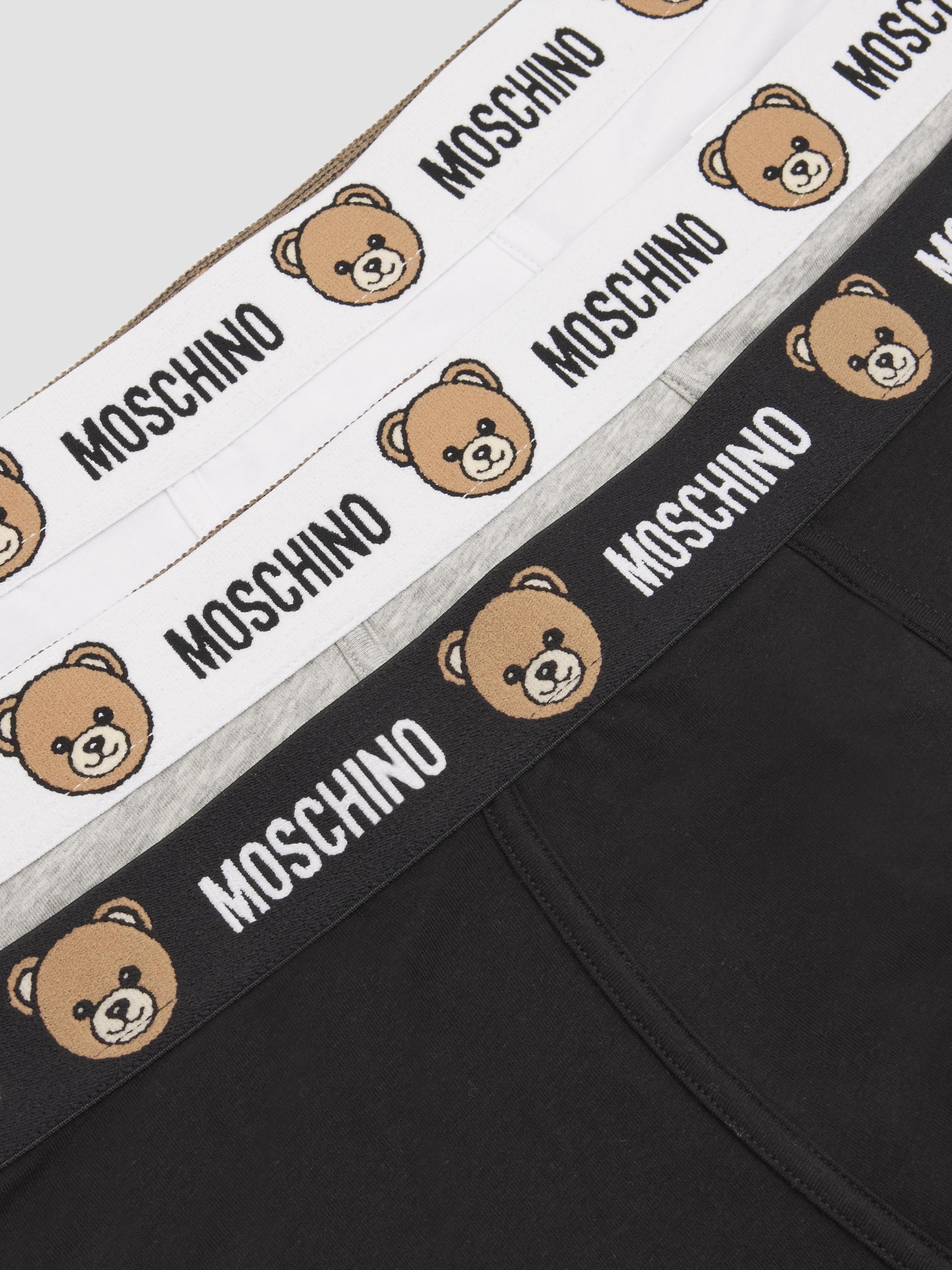 Moschino 3-Pack New Bear Stretch Jersey Briefs | Saks Fifth Avenue