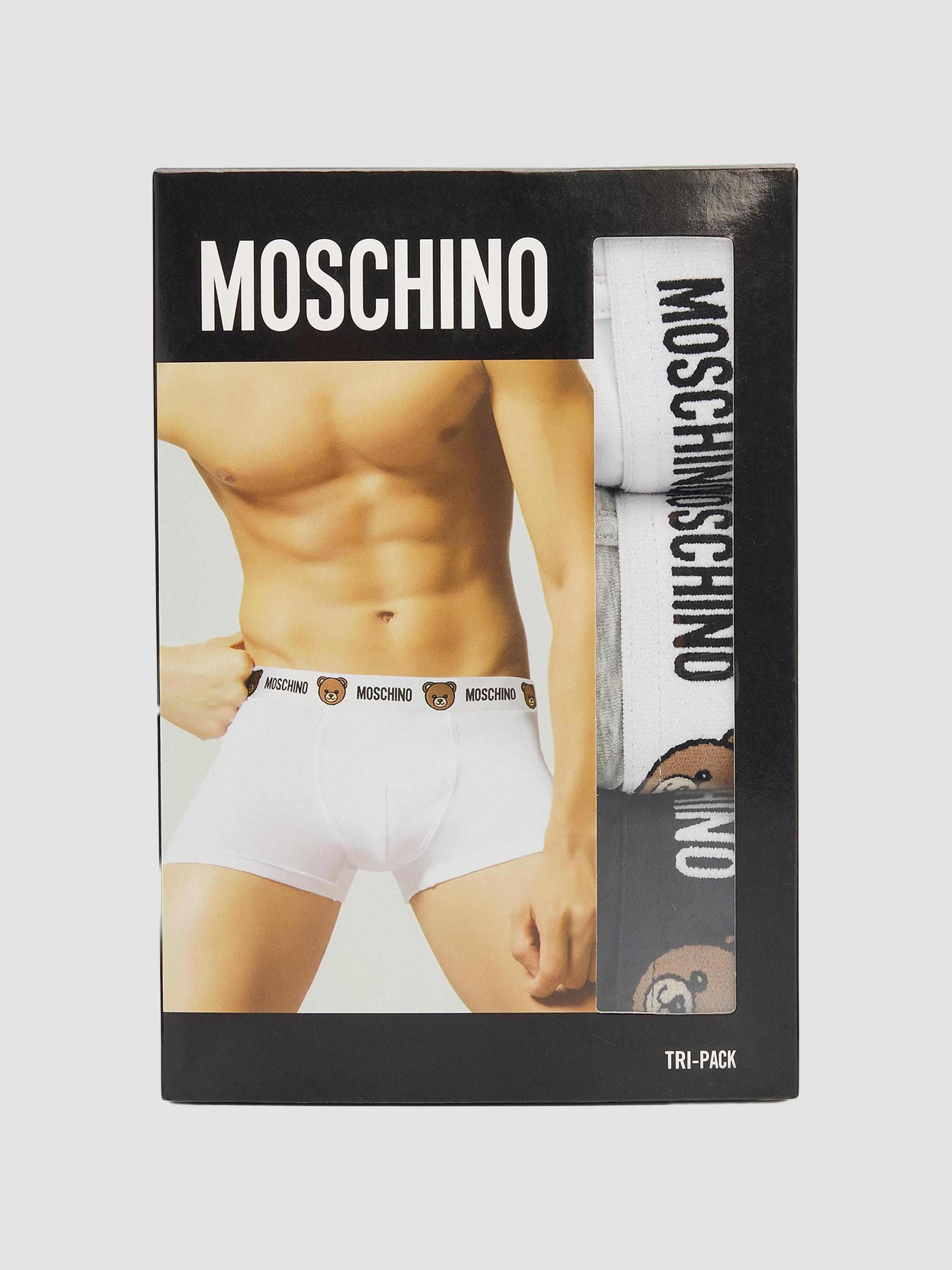  MOSCHINO ニーソックス Moschino 3-Pack New Bear Stretch Jersey Briefs | Saks Fifth Avenue