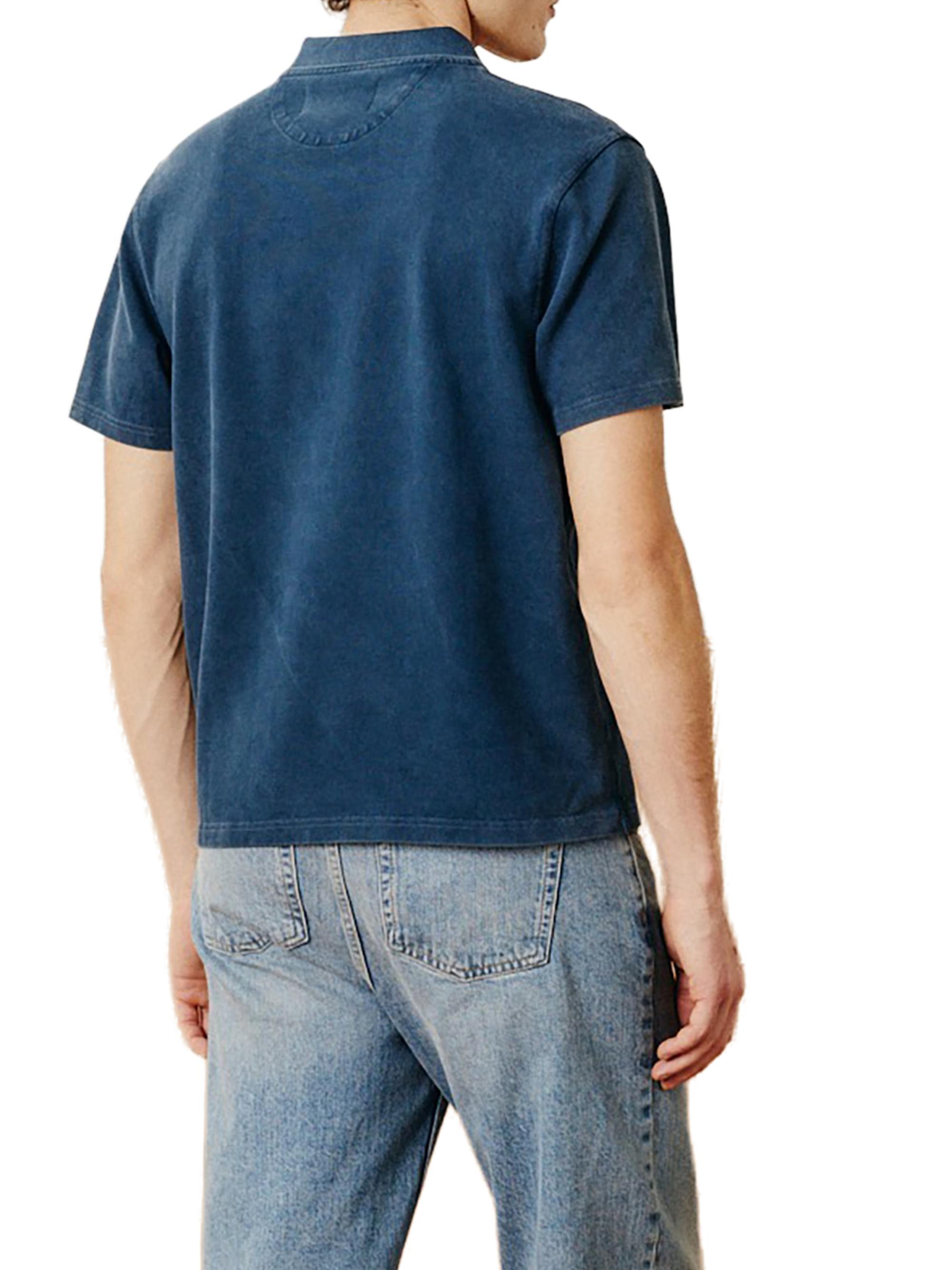 Corridor Men's Piqué Polo Shirt - Navy | Thumbnail 3