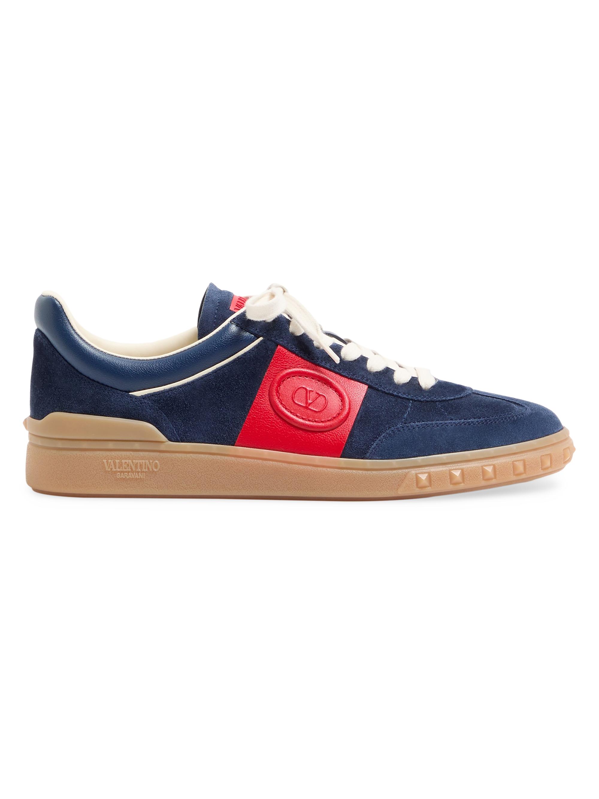 Valentino Garavani Men's Upvillage Low Top Sneakers in Crust