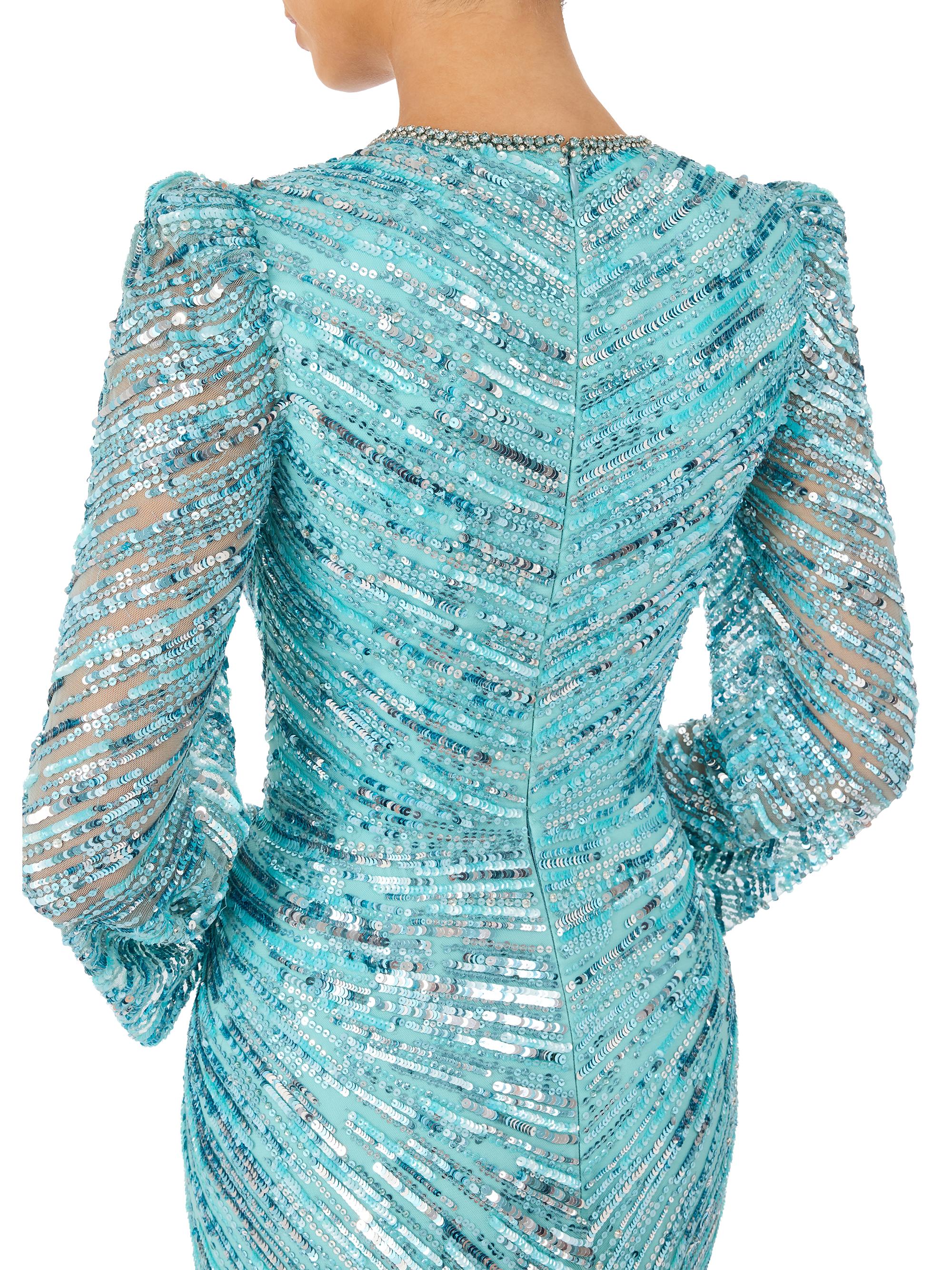Jenny Packham Darcy Embellished V-Neck Gown | Saks Fifth Avenue