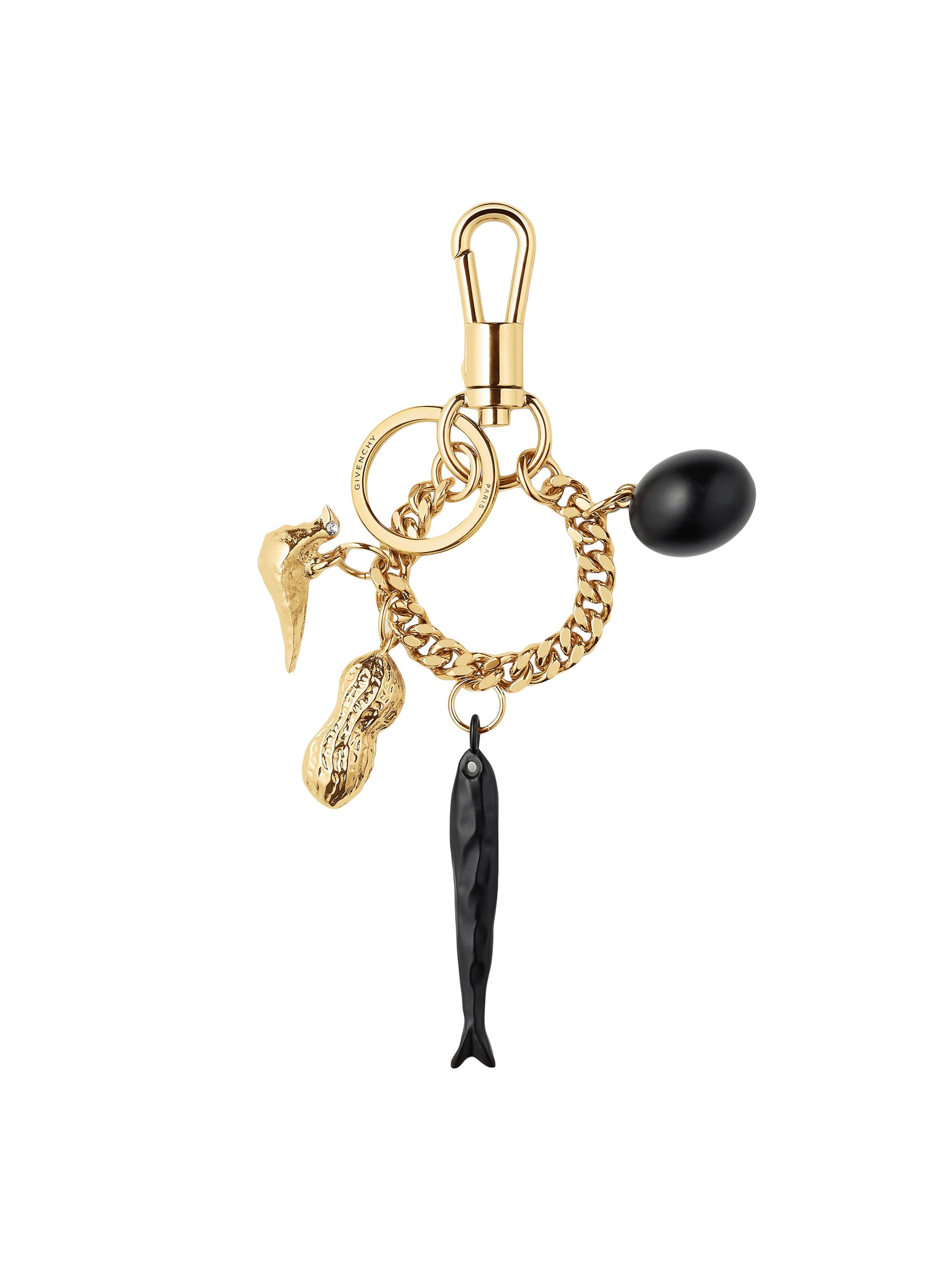 Givenchy Women's Lucky Charms Key Chain in Metal - Golden