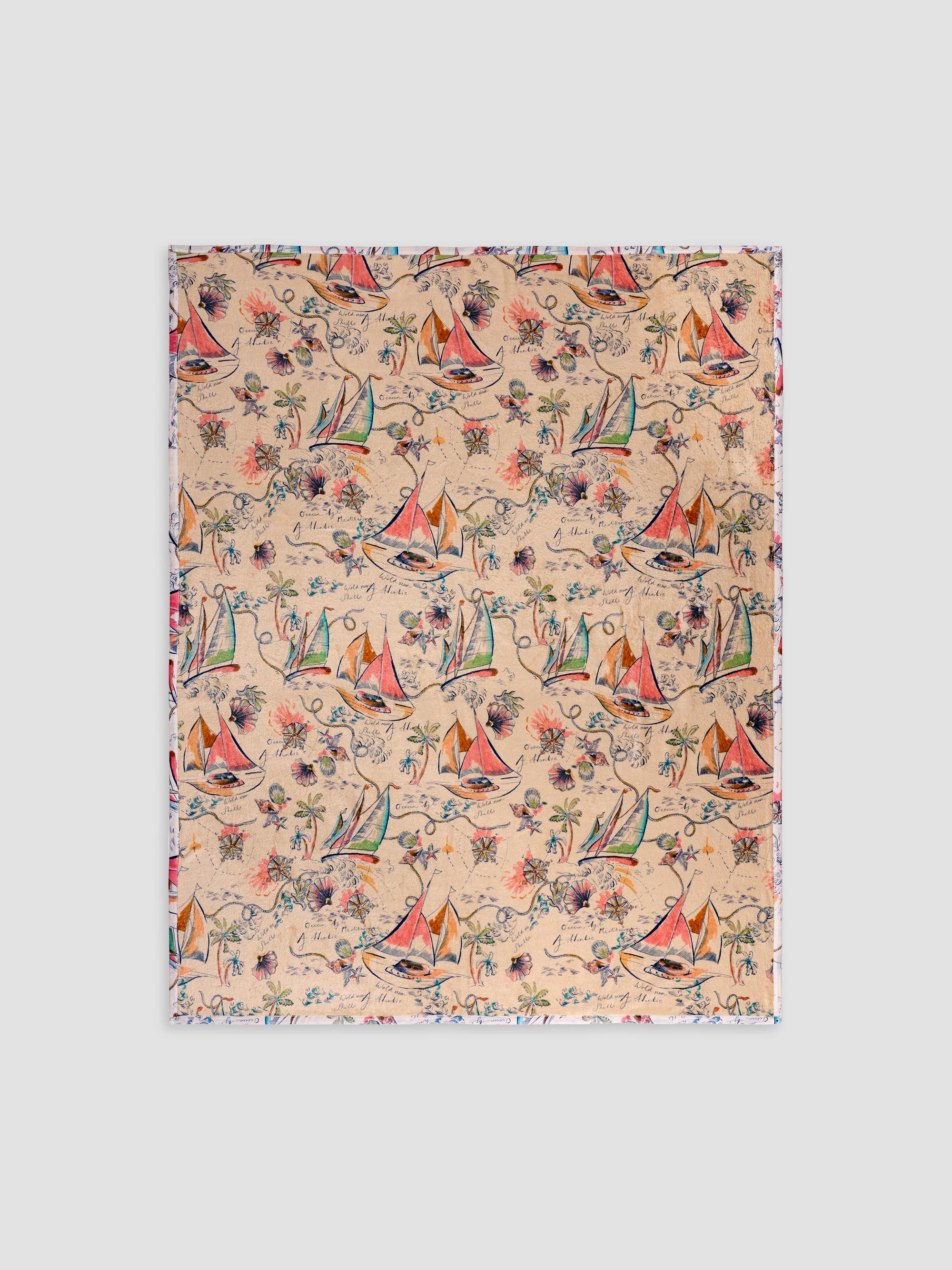 Johnny Was Marina Print Travel Blanket - Marina Scarf | Thumbnail 2